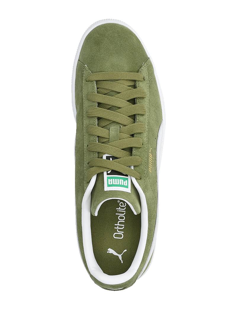 PUMA - Suede Classic - kõrge säärega tossud - olive green-puma white - 3