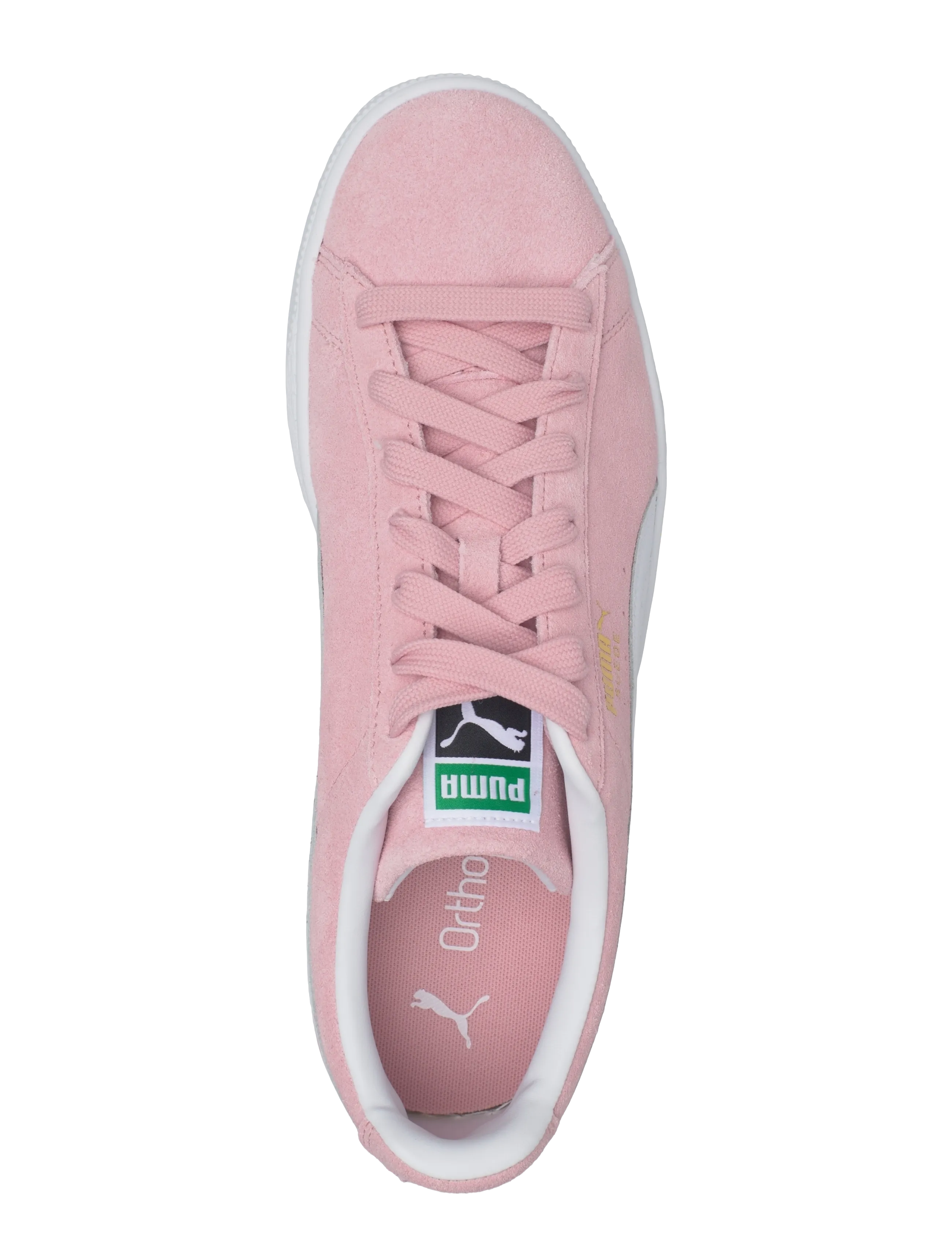 PUMA - Suede Classic - niedrige sneakers - rosy outlook-puma white - 3