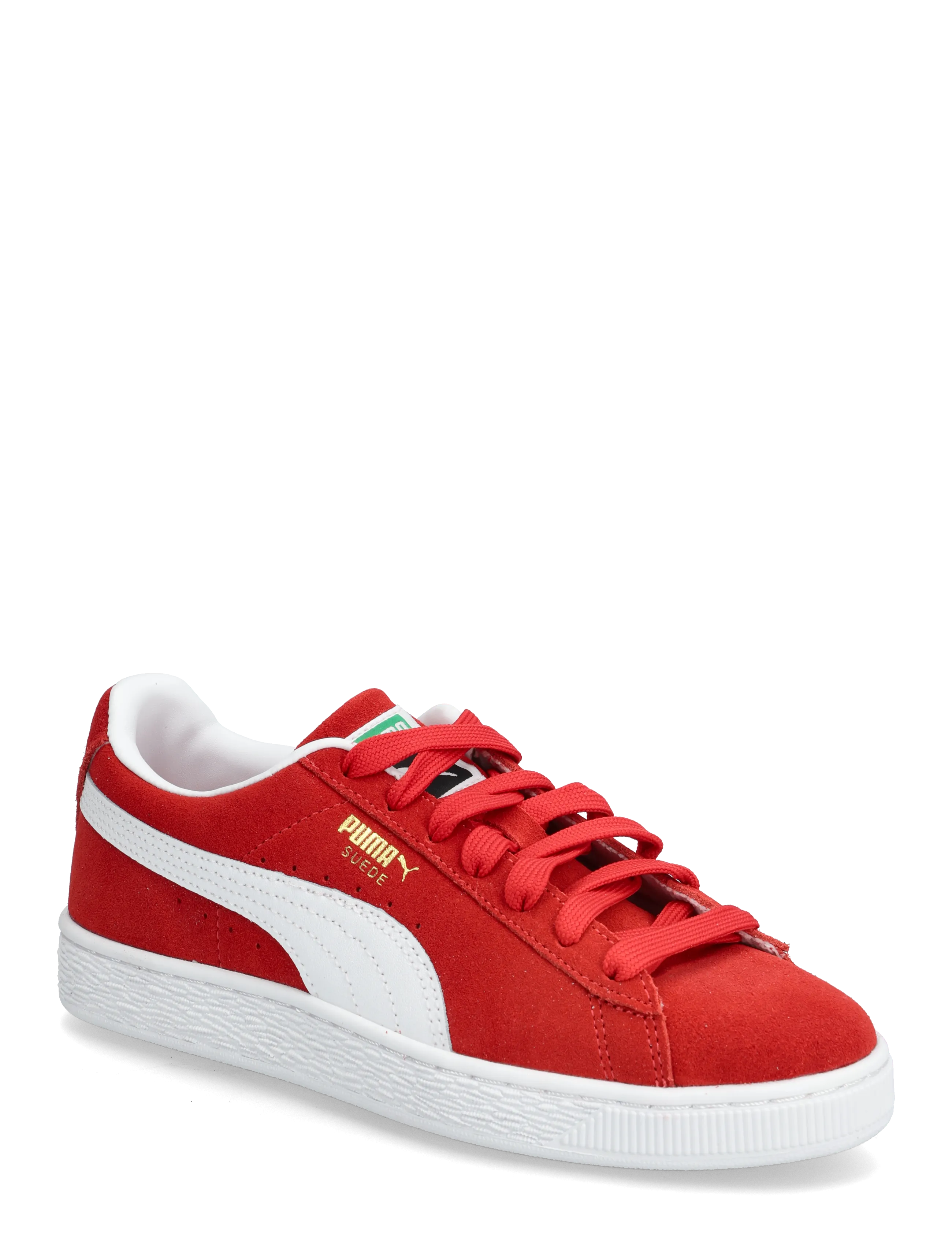 PUMA Suede Classic Jr, Børn, Klassisk Ruskind Sneaker, Rød, Str: 37