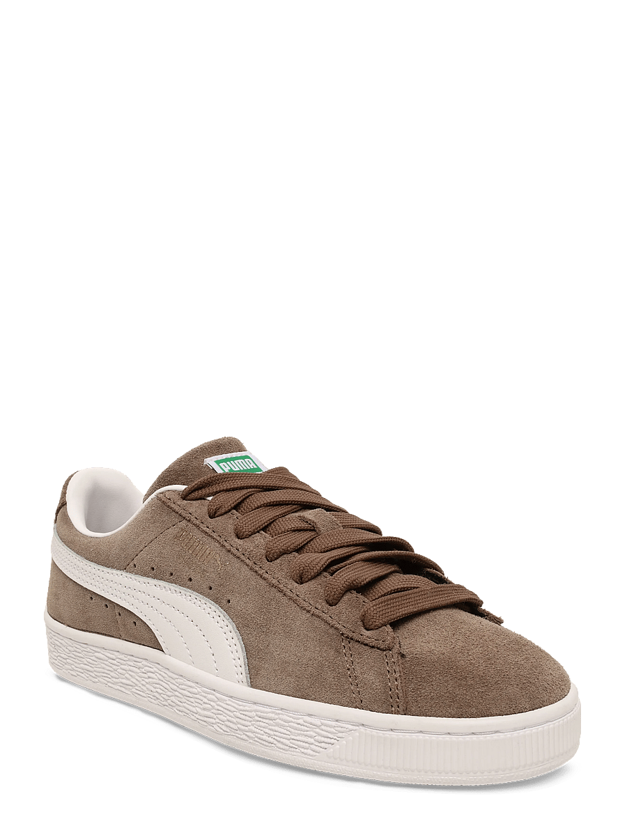 PUMA - Suede Classic Jr - kläder - haute coffee-puma white - 0