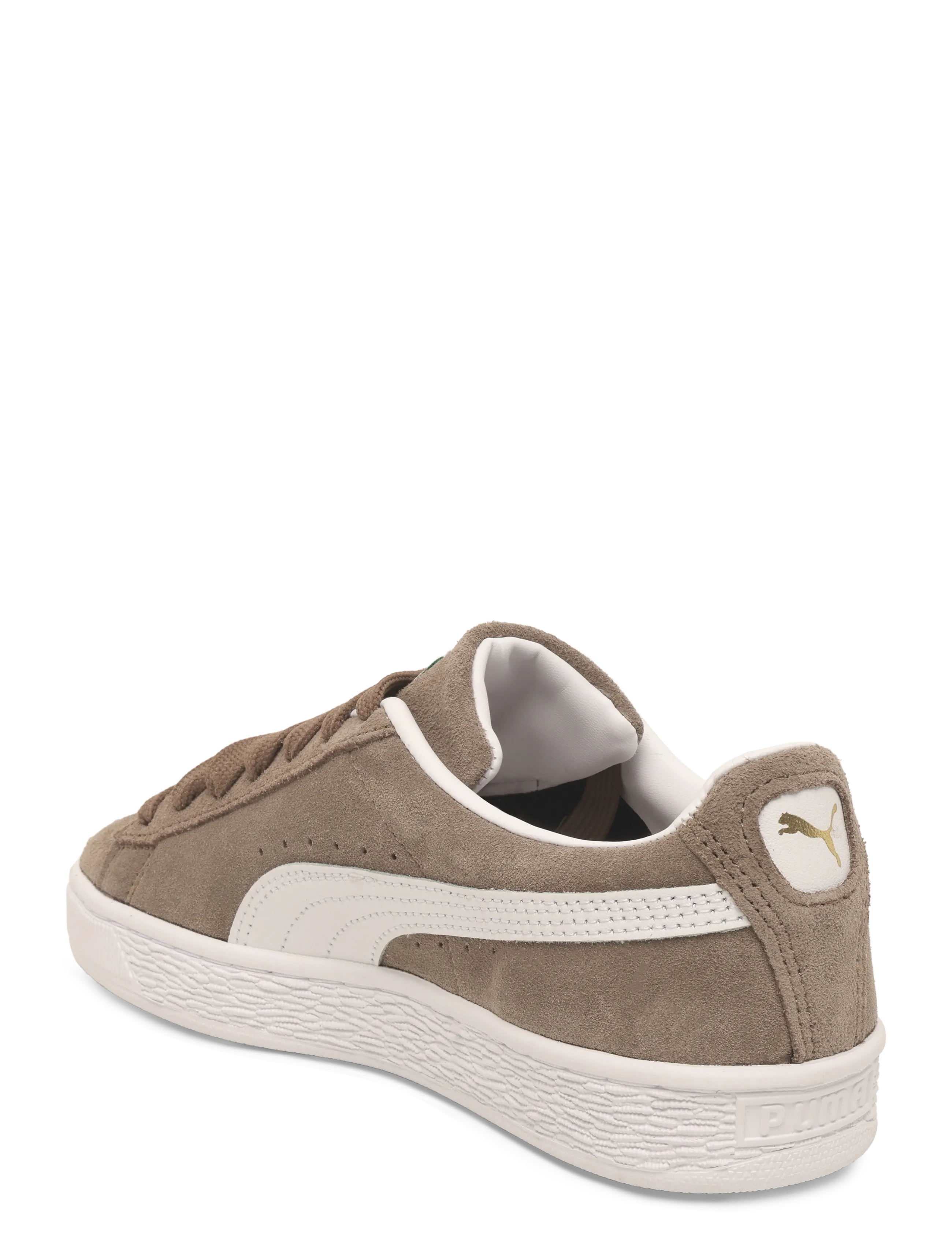 PUMA - Suede Classic Jr - kläder - haute coffee-puma white - 1