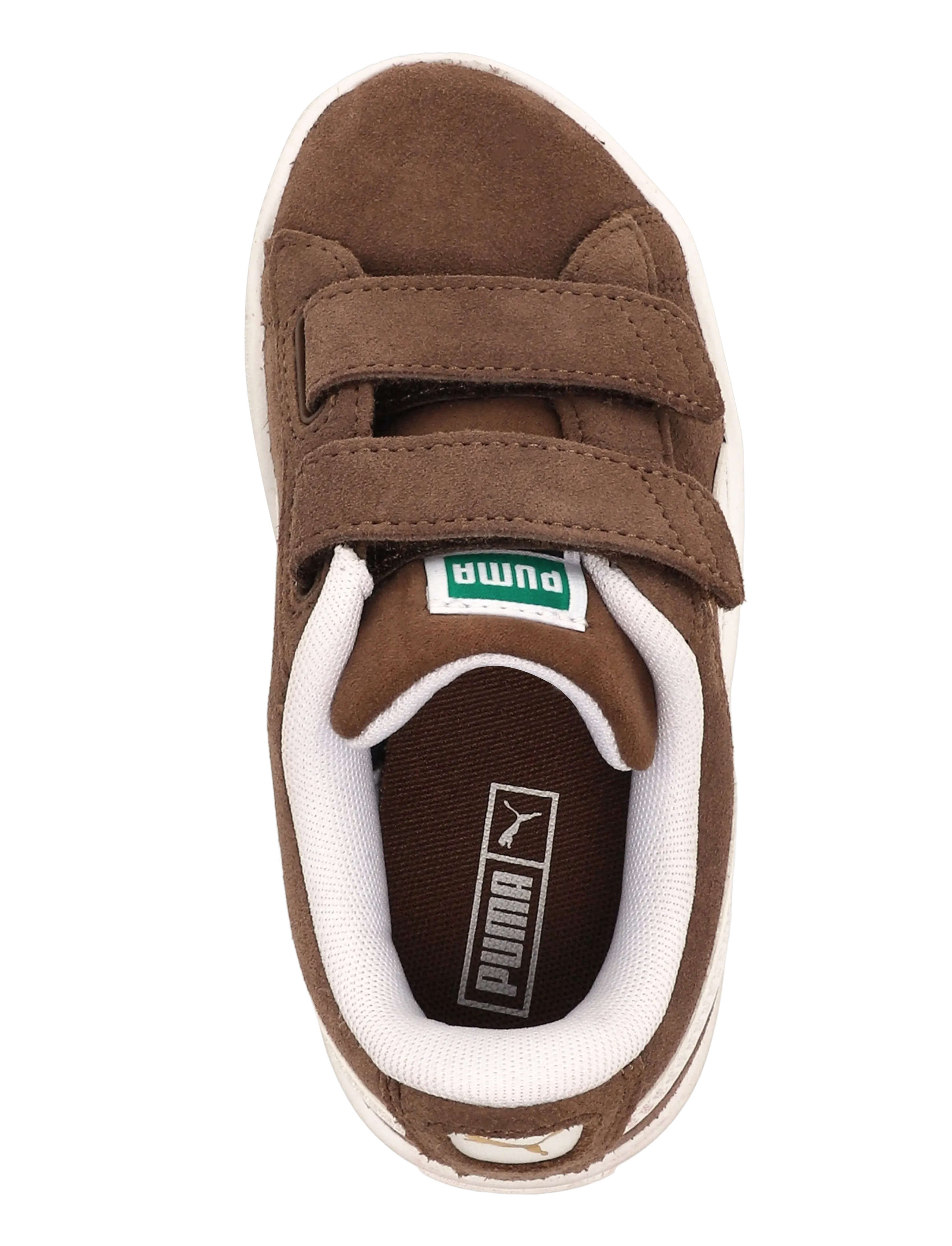 PUMA - Suede Classic V PS - kläder - haute coffee-puma white - 3