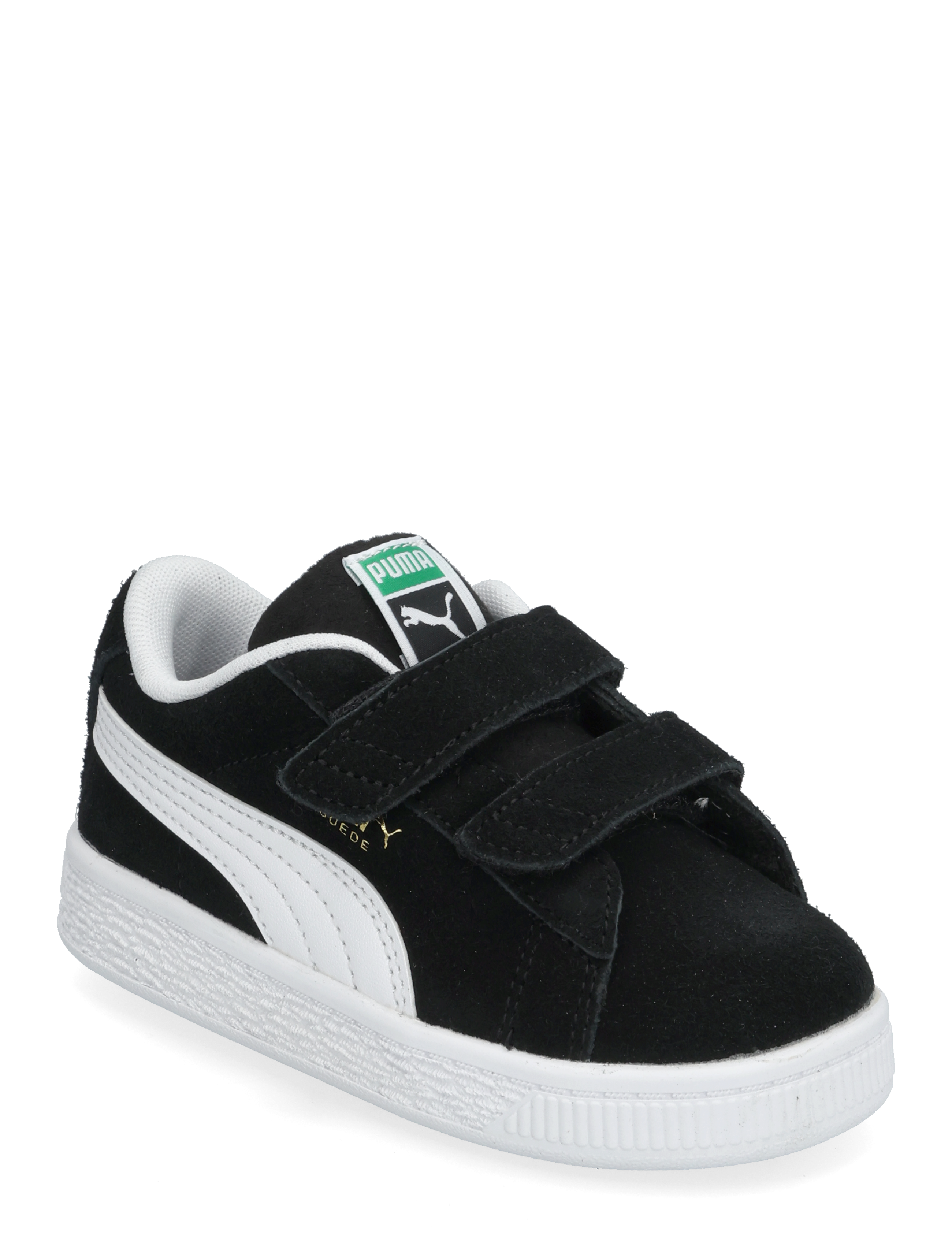 PUMA Suede Classic V Inf, Børn, Spædbarns Velcro Sneakers, Sort, Str: 22