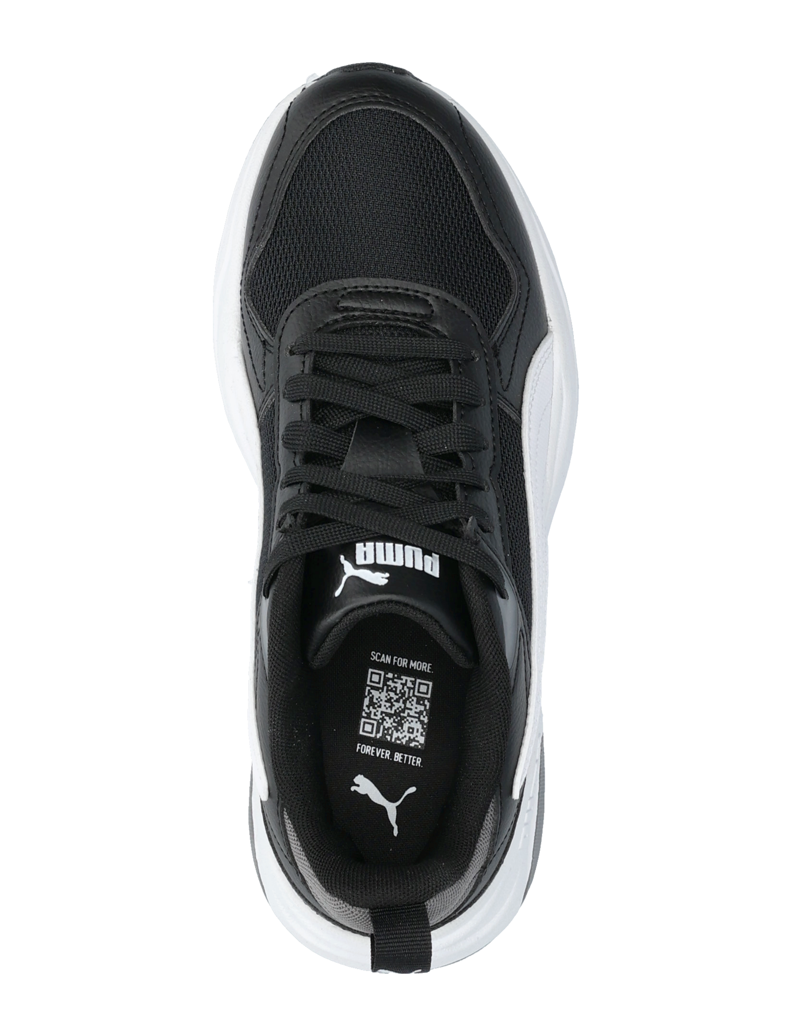 PUMA - Trinity 2 LT - kõrge säärega tossud - puma black-puma white-cool dark gray - 3