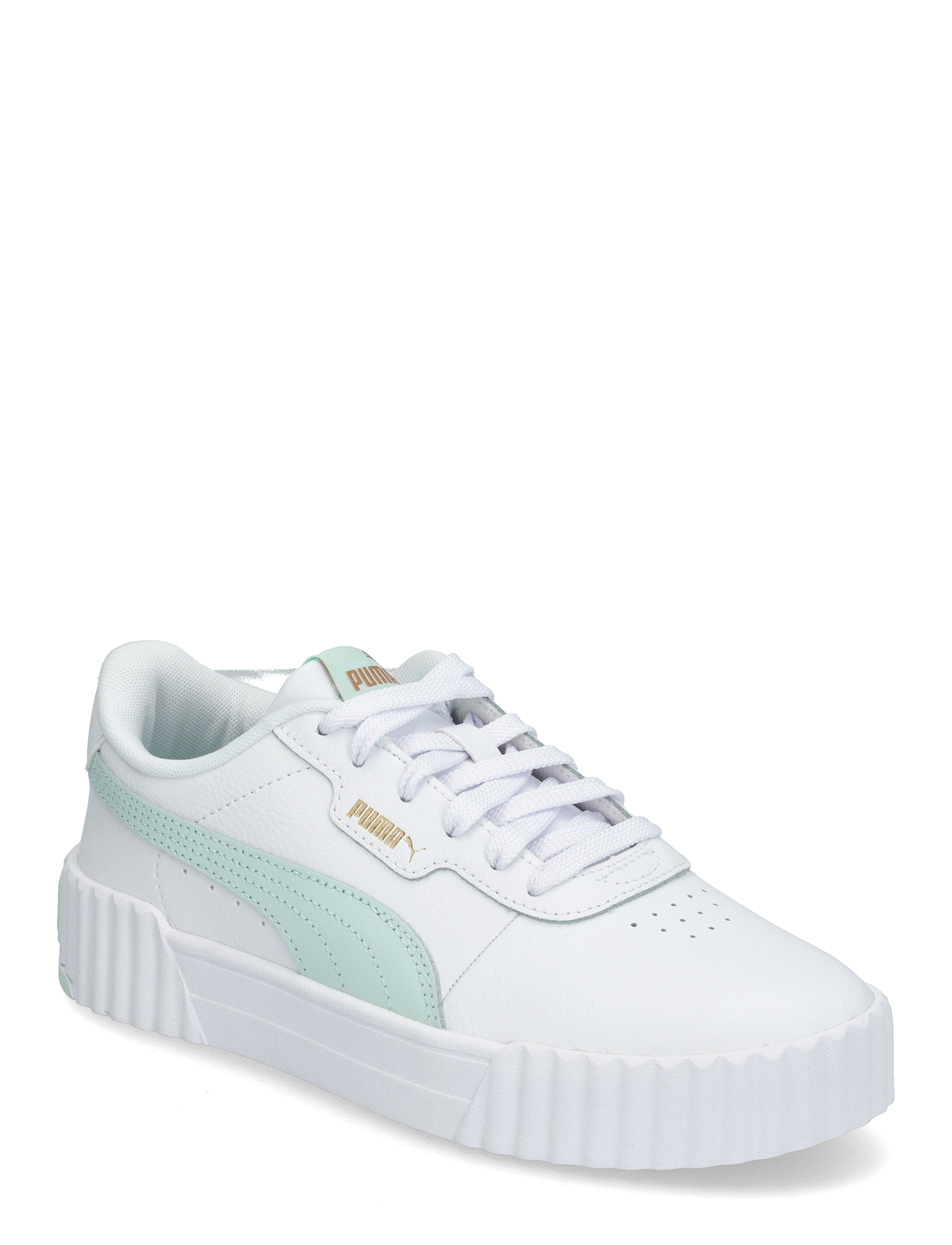 PUMA Carina 3.0 - PUMA - PUMA WHITE-PEACEFUL BLUE-PUMA GOLD / white