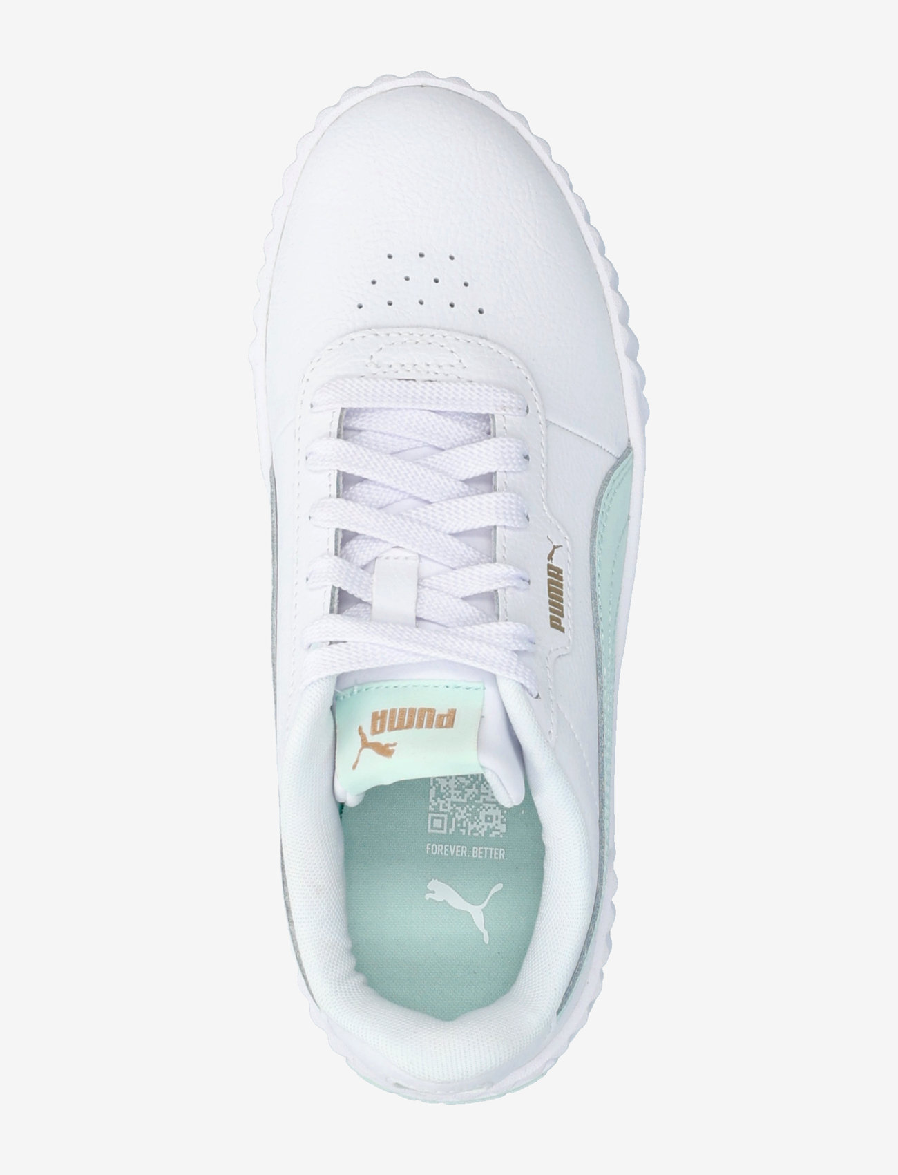 PUMA - Carina 3.0 - lave sneakers - puma white-peaceful blue-puma gold - 3