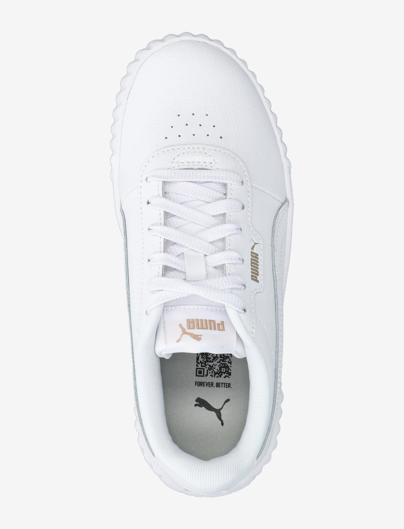 PUMA - Carina 3.0 - niedrige sneakers - puma white-puma gold - 3