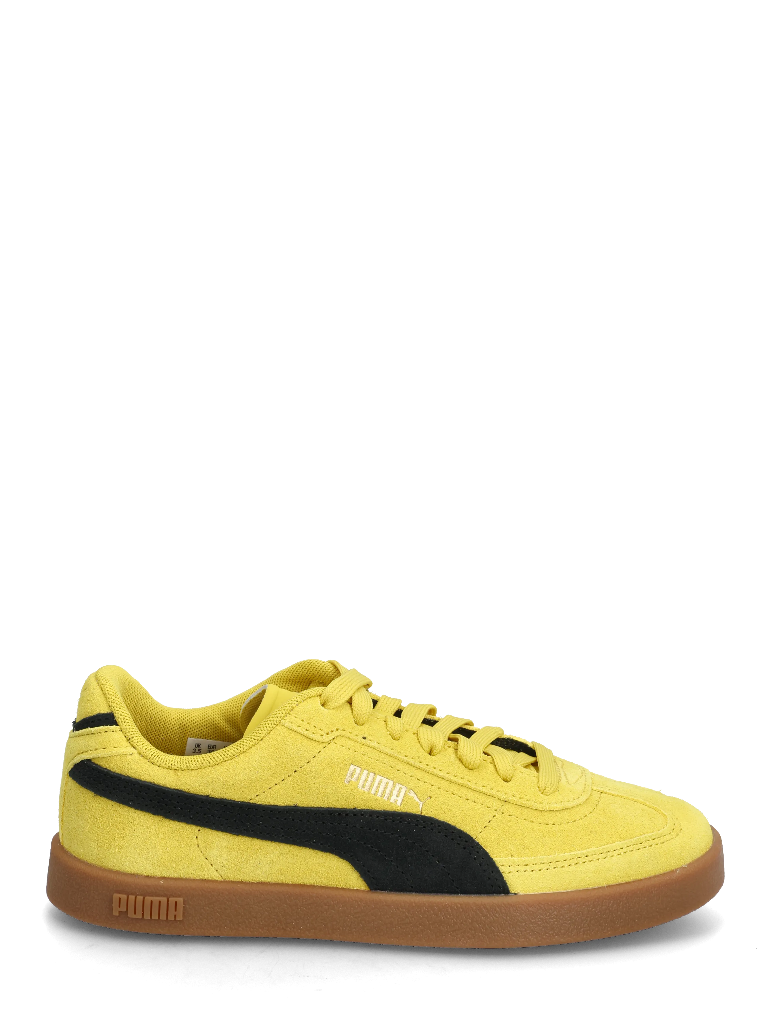 PUMA - Puma Club II Era Suede - niedrige sneakers - dazzling yellow-puma black - 1