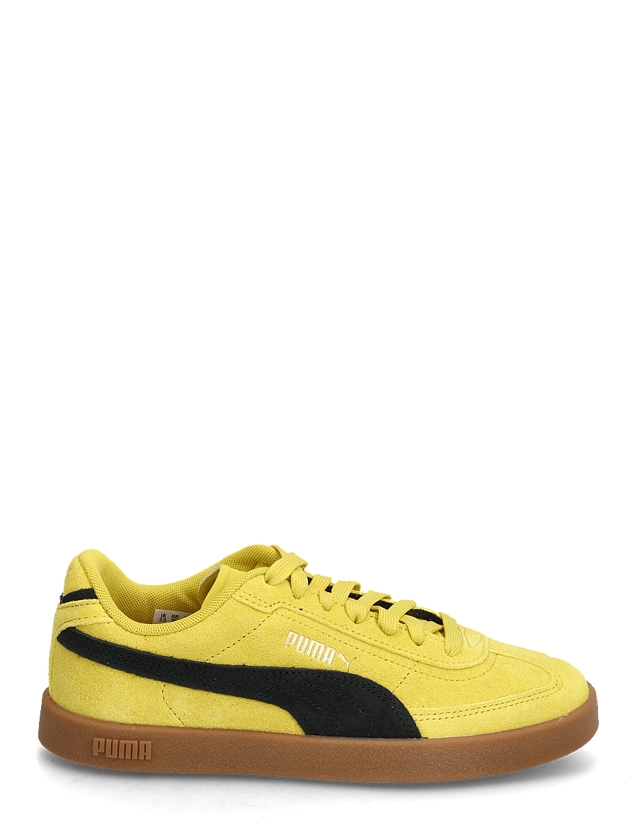 PUMA - Puma Club II Era Suede - niedrige sneakers - dazzling yellow-puma black - 1
