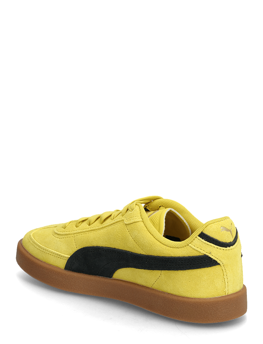 PUMA - Puma Club II Era Suede - niedrige sneakers - dazzling yellow-puma black - 2