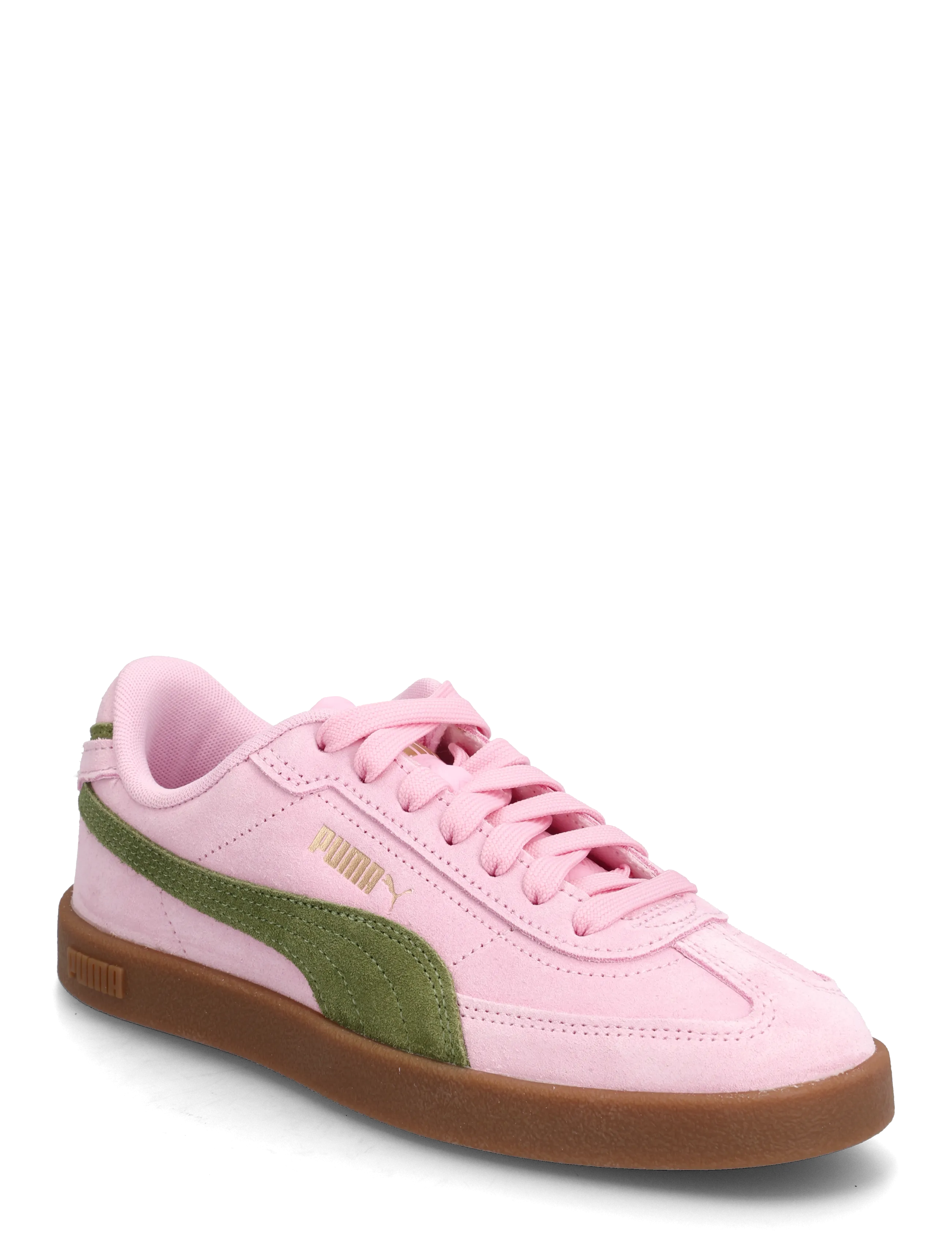 PUMA Puma Club II Era Suede - New Arrivals - PINK SHIMMER-OLIVE GREEN / pink/rose