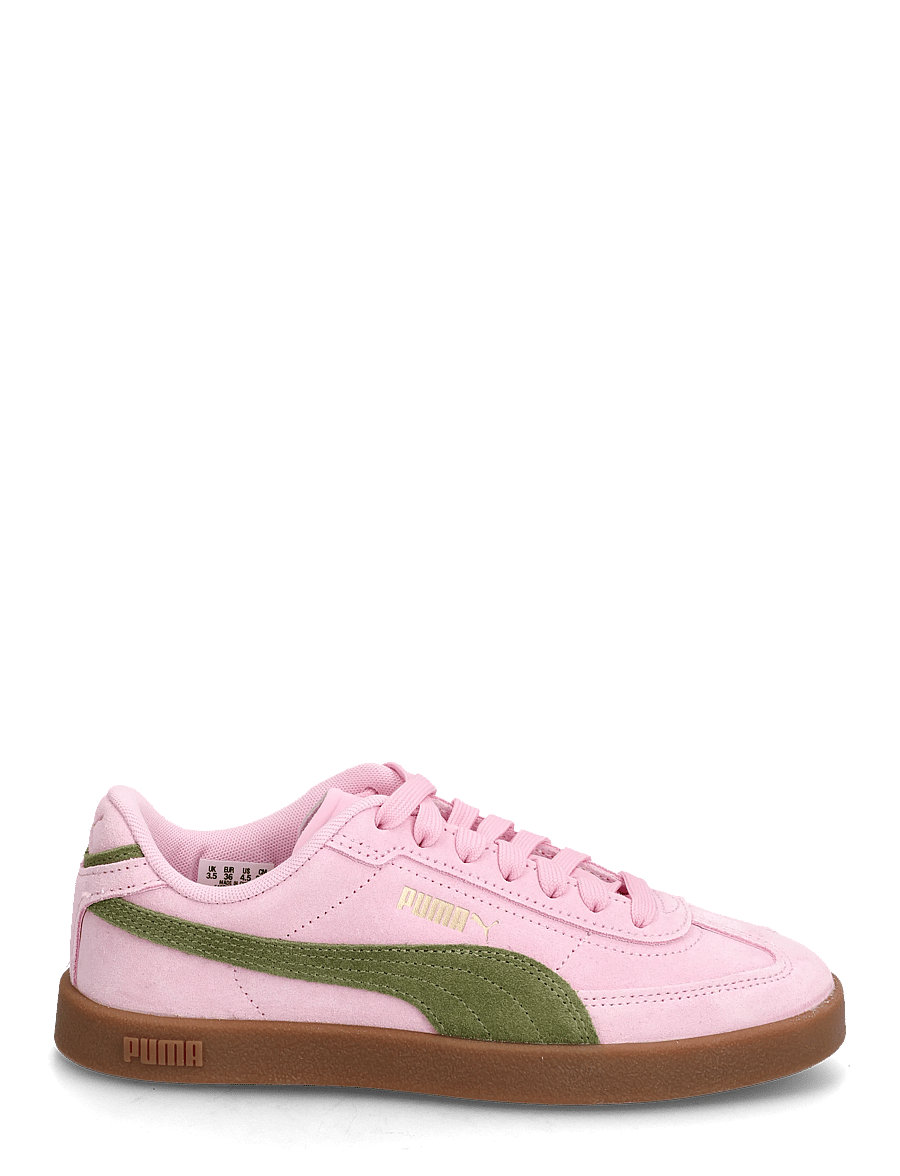 PUMA - Puma Club II Era Suede - lave sneakers - pink shimmer-olive green - 1