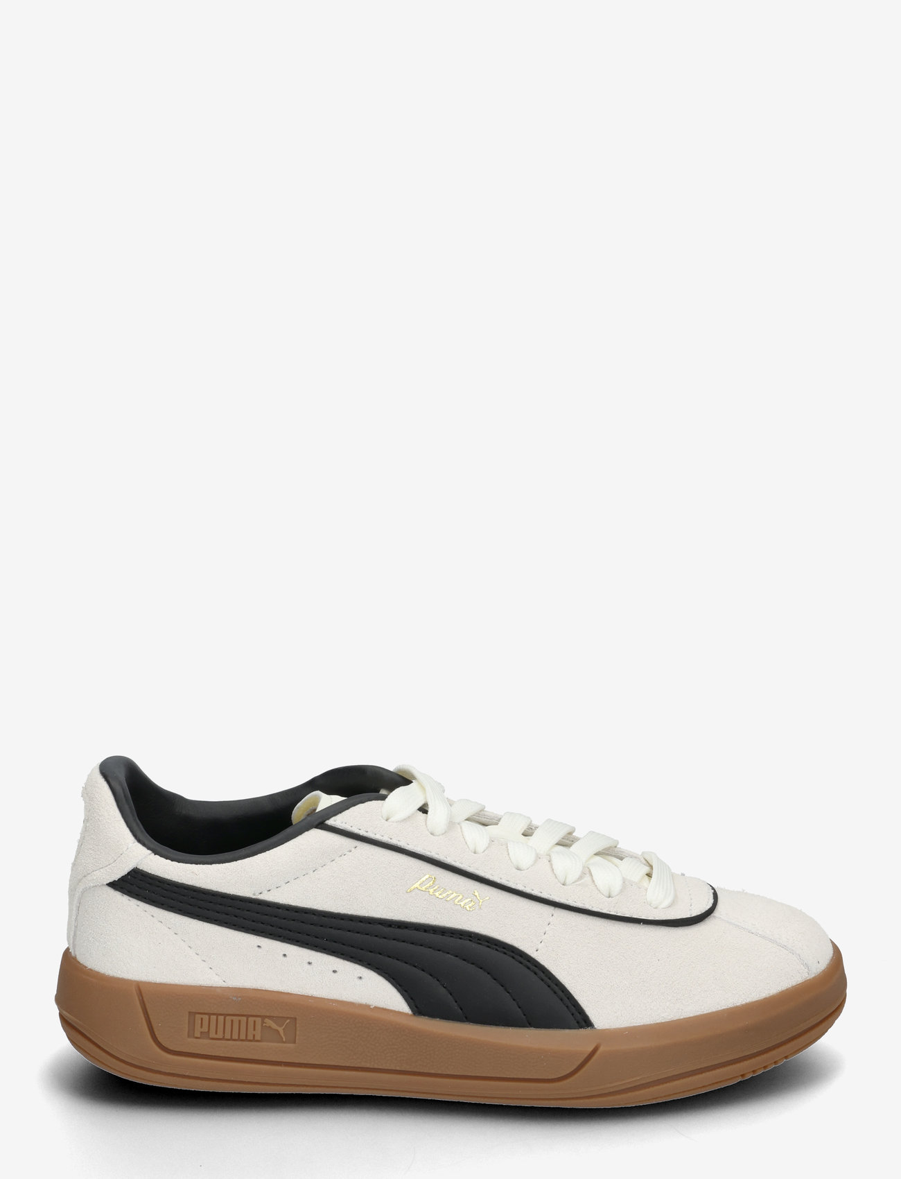PUMA - Puma Club Klassika SD - low top sneakers - warm white-puma black-puma gold - 1