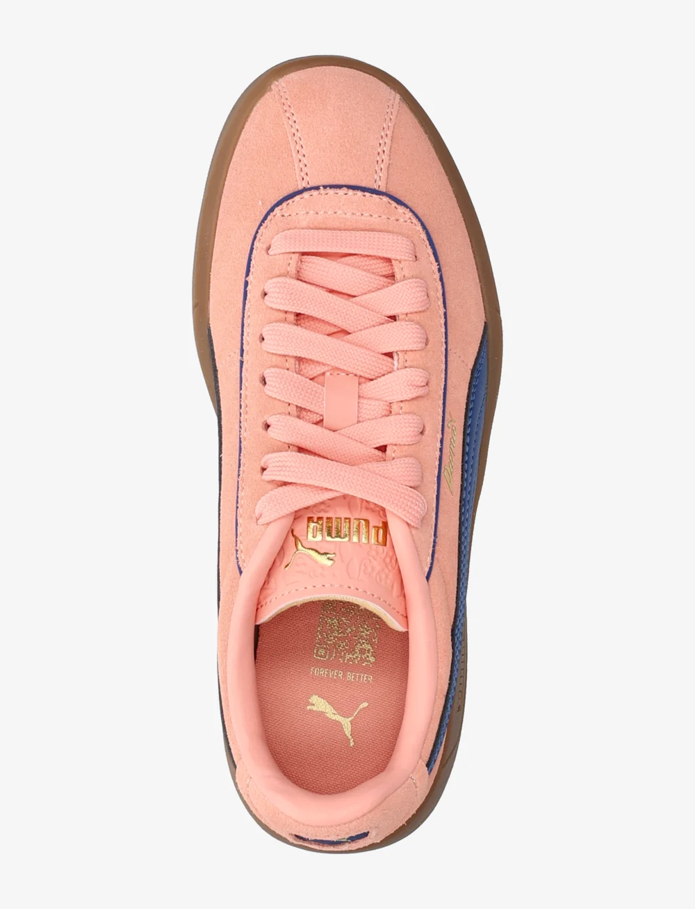 PUMA - Puma Club Klassika SD - niedrige sneakers - pink fruit-blazing blue-puma gold - 3