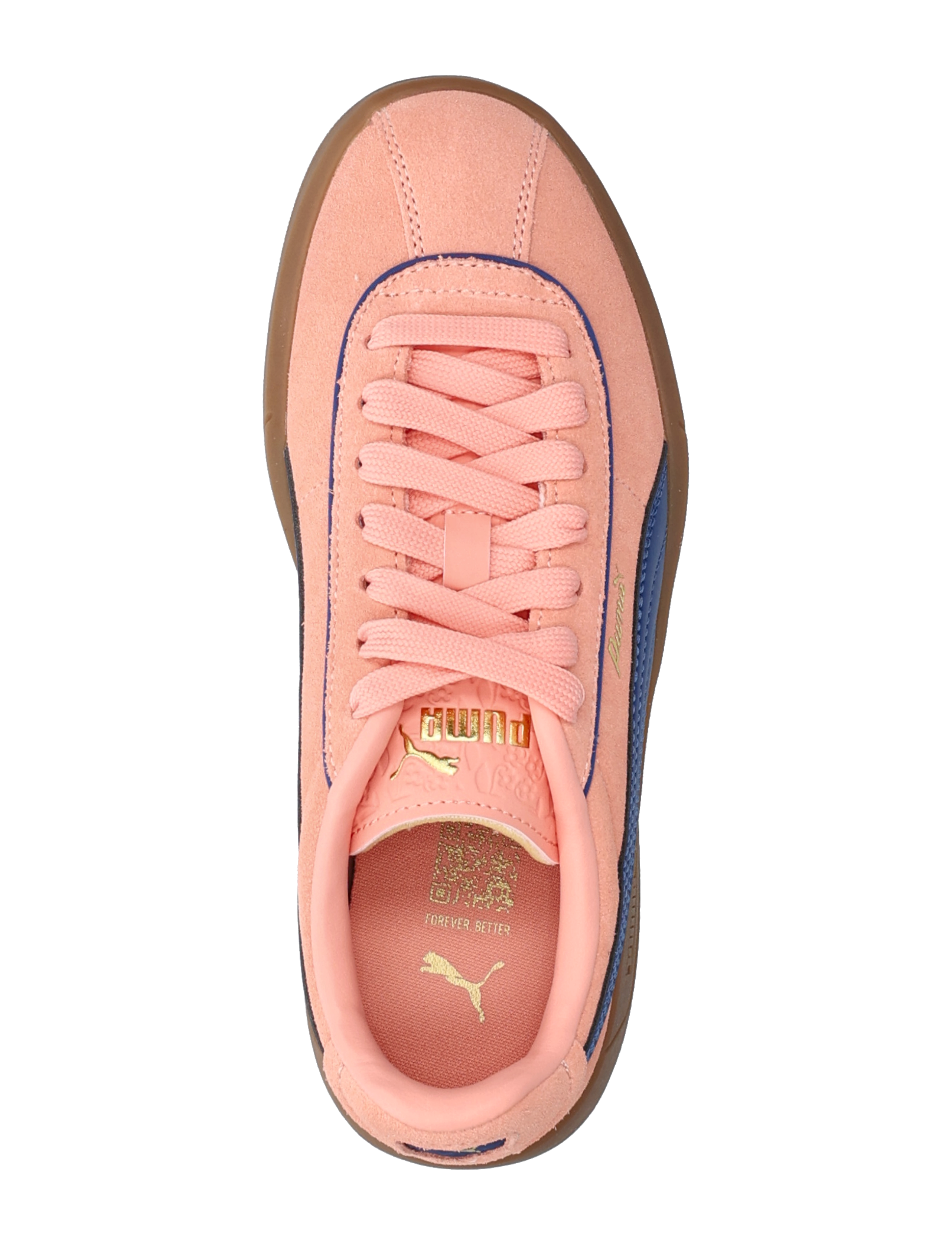 PUMA - Puma Club Klassika SD - lave sneakers - pink fruit-blazing blue-puma gold - 3