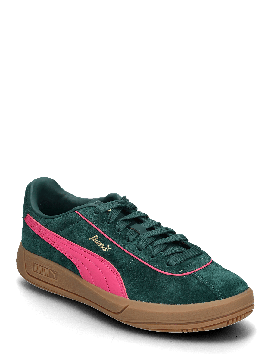 PUMA - Puma Club Klassika SD - matalavartiset tennarit - dark myrtle-puma pink - 0