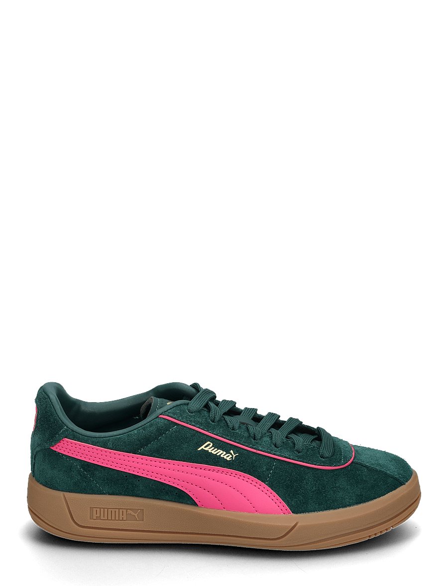 PUMA - Puma Club Klassika SD - matalavartiset tennarit - dark myrtle-puma pink - 1