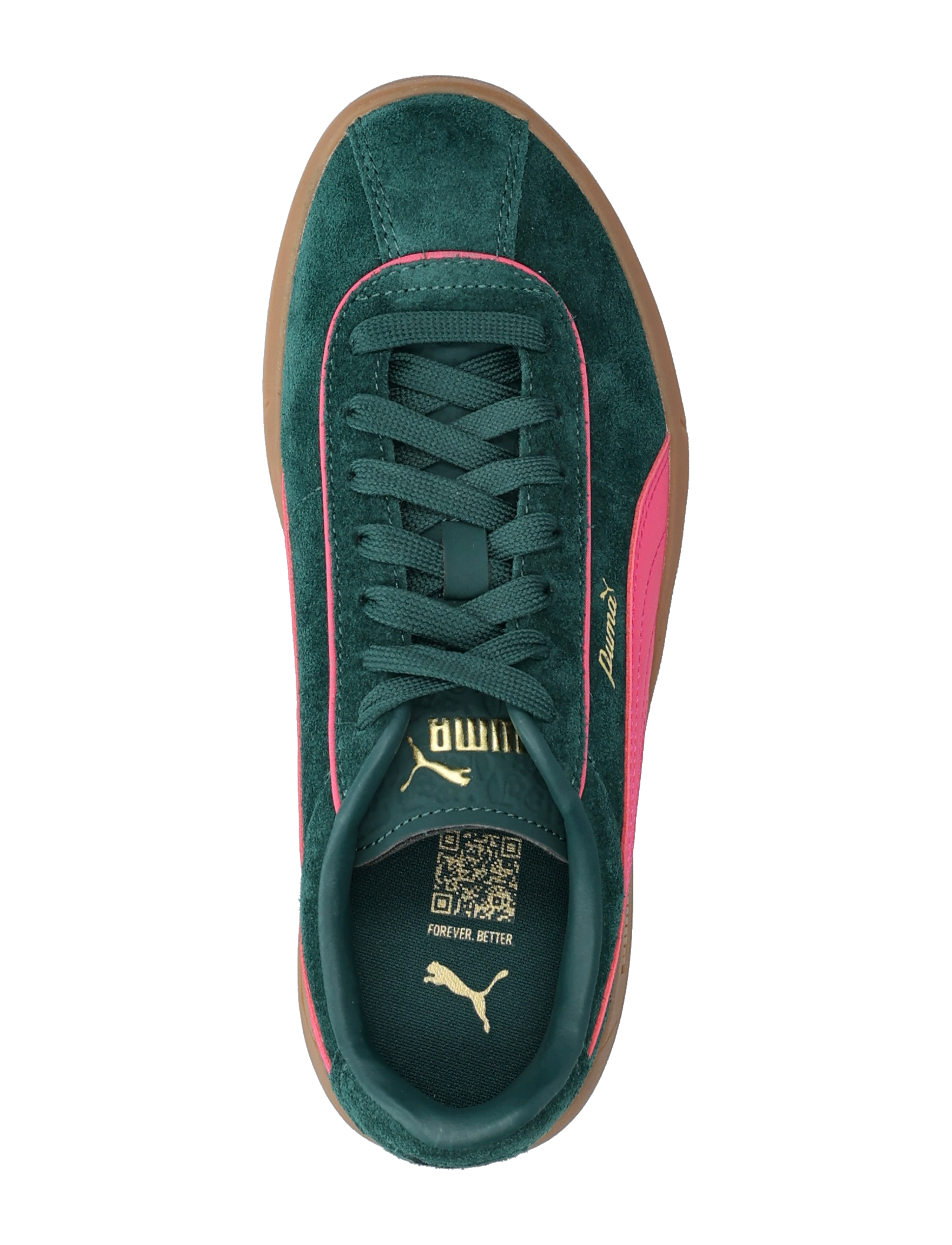 PUMA - Puma Club Klassika SD - lave sneakers - dark myrtle-puma pink - 3