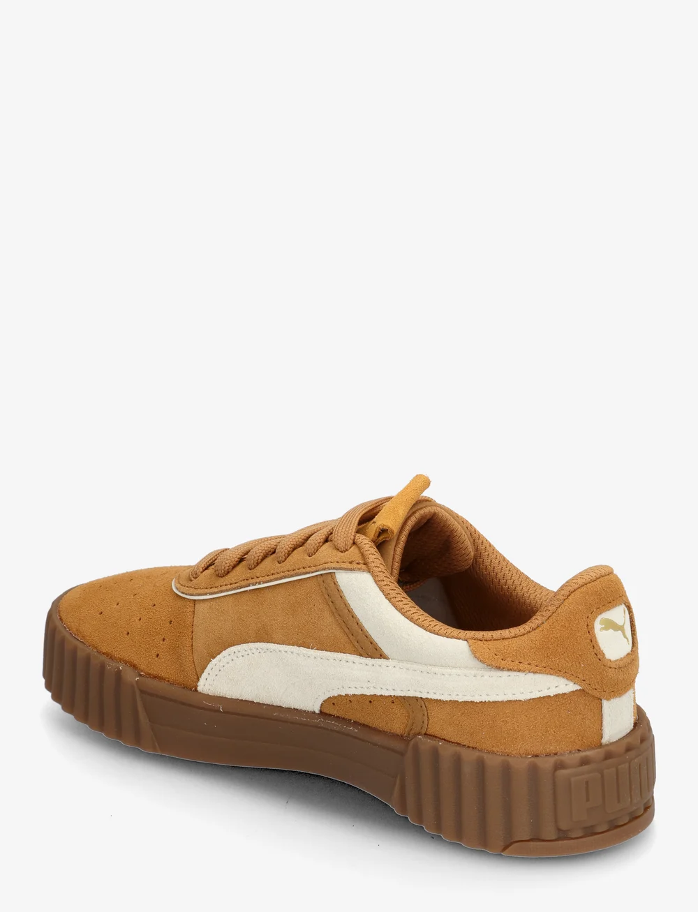 PUMA - Carina 3.0 Luxe SD - sneakers med lav ankel - caramel latte-alpine snow-puma gold - 2