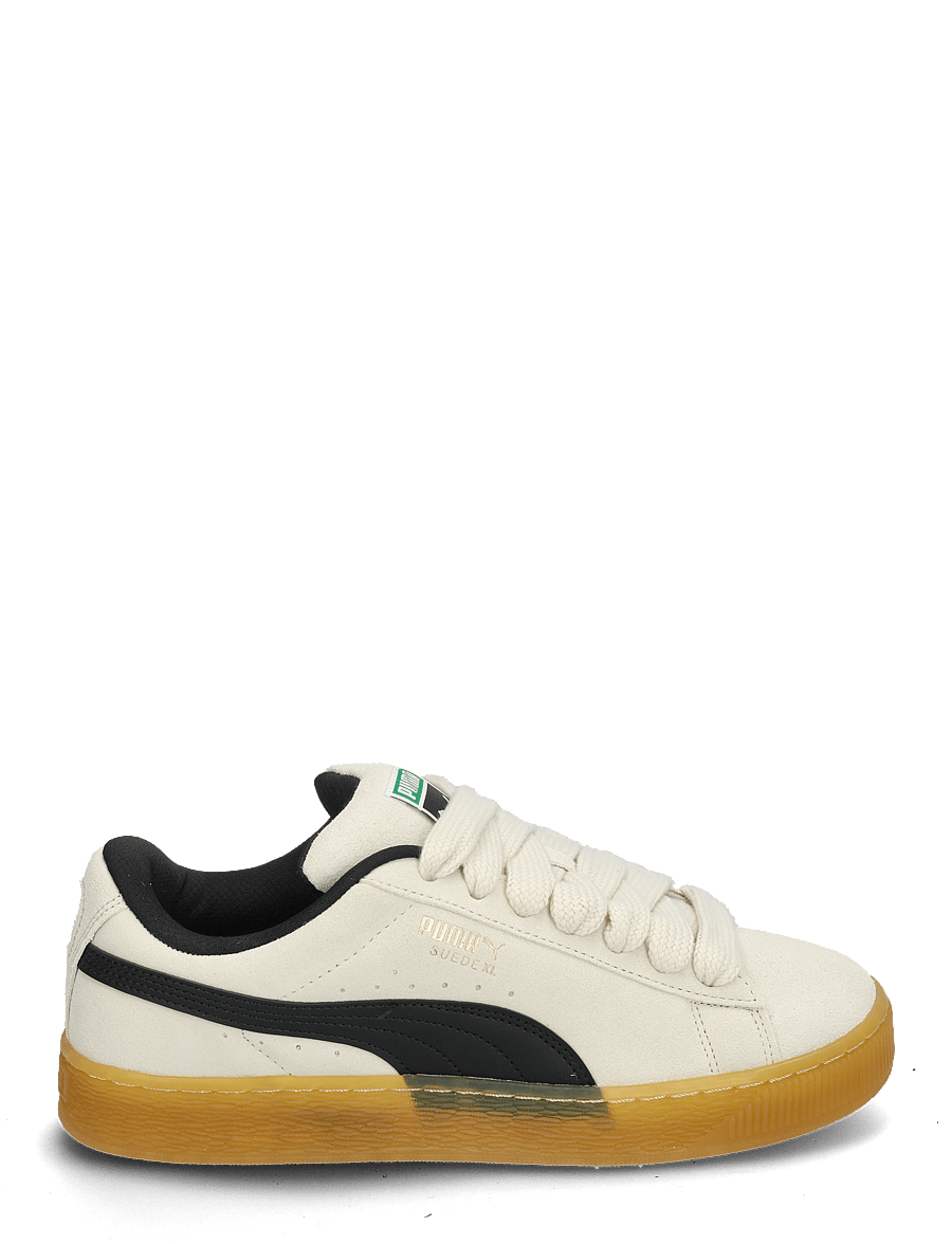 PUMA - Suede XL Dark Risk - niedrige sneakers - alpine snow-puma black - 1