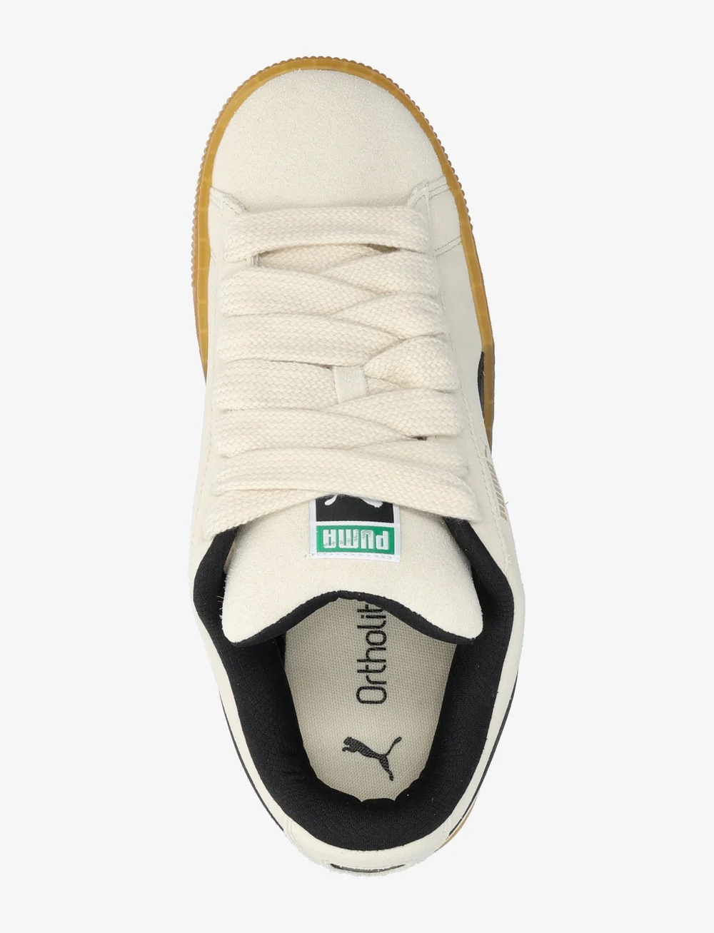 PUMA - Suede XL Dark Risk - låga sneakers - alpine snow-puma black - 3