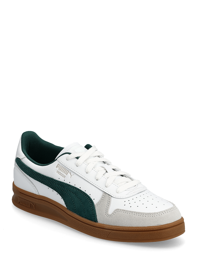 PUMA - Indoor - lave sneakers - puma white-dark myrtle-gum - 0