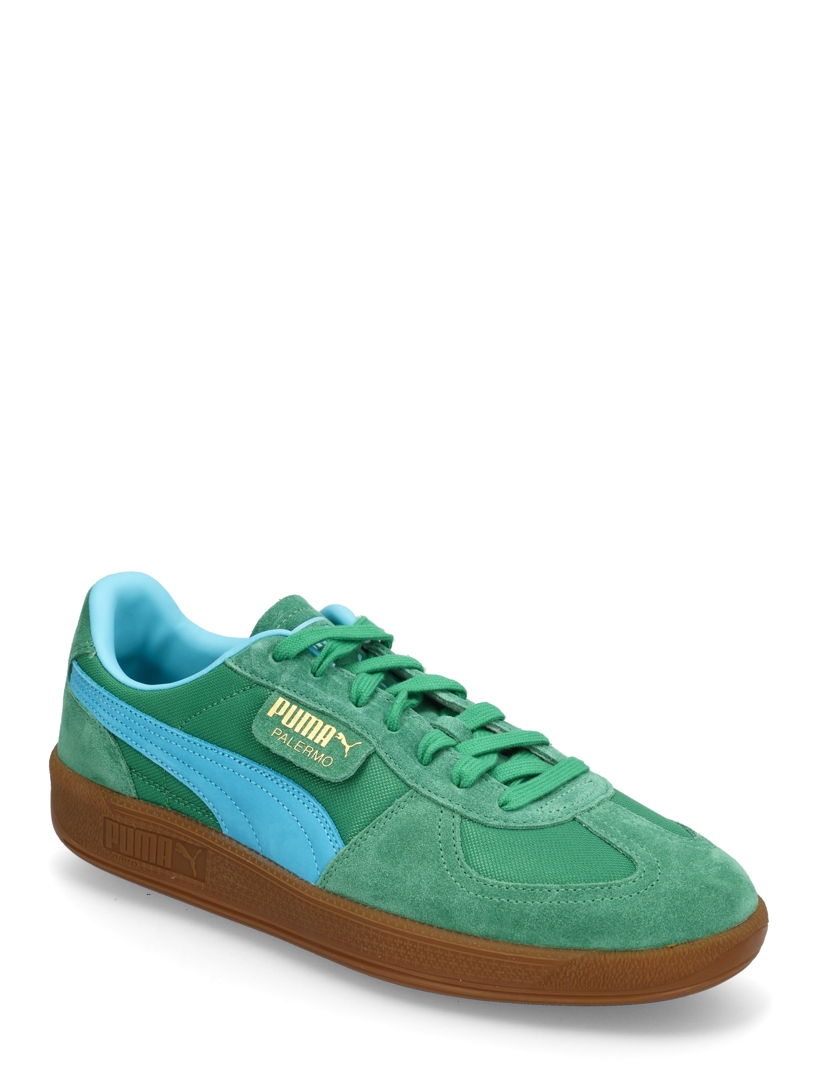 PUMA Palermo Vintage Update, 36, Green, Sport Sneakers > Sport Low Top Sneakers, Dame