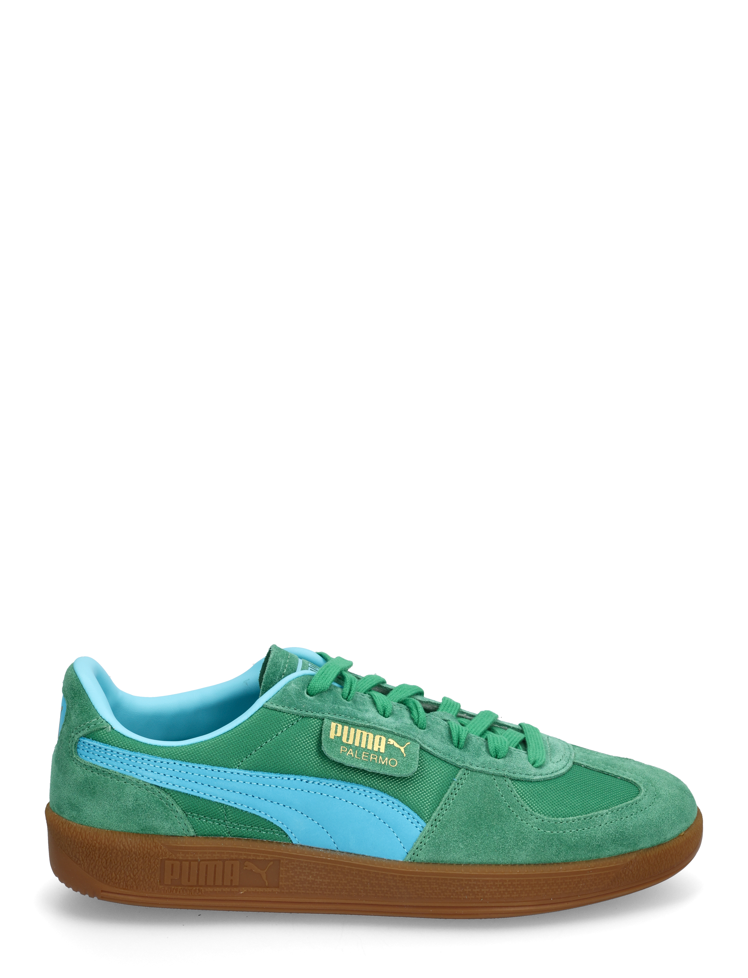 PUMA - Palermo Vintage Update - matalavartiset tennarit - archive green-bright aqua - 1