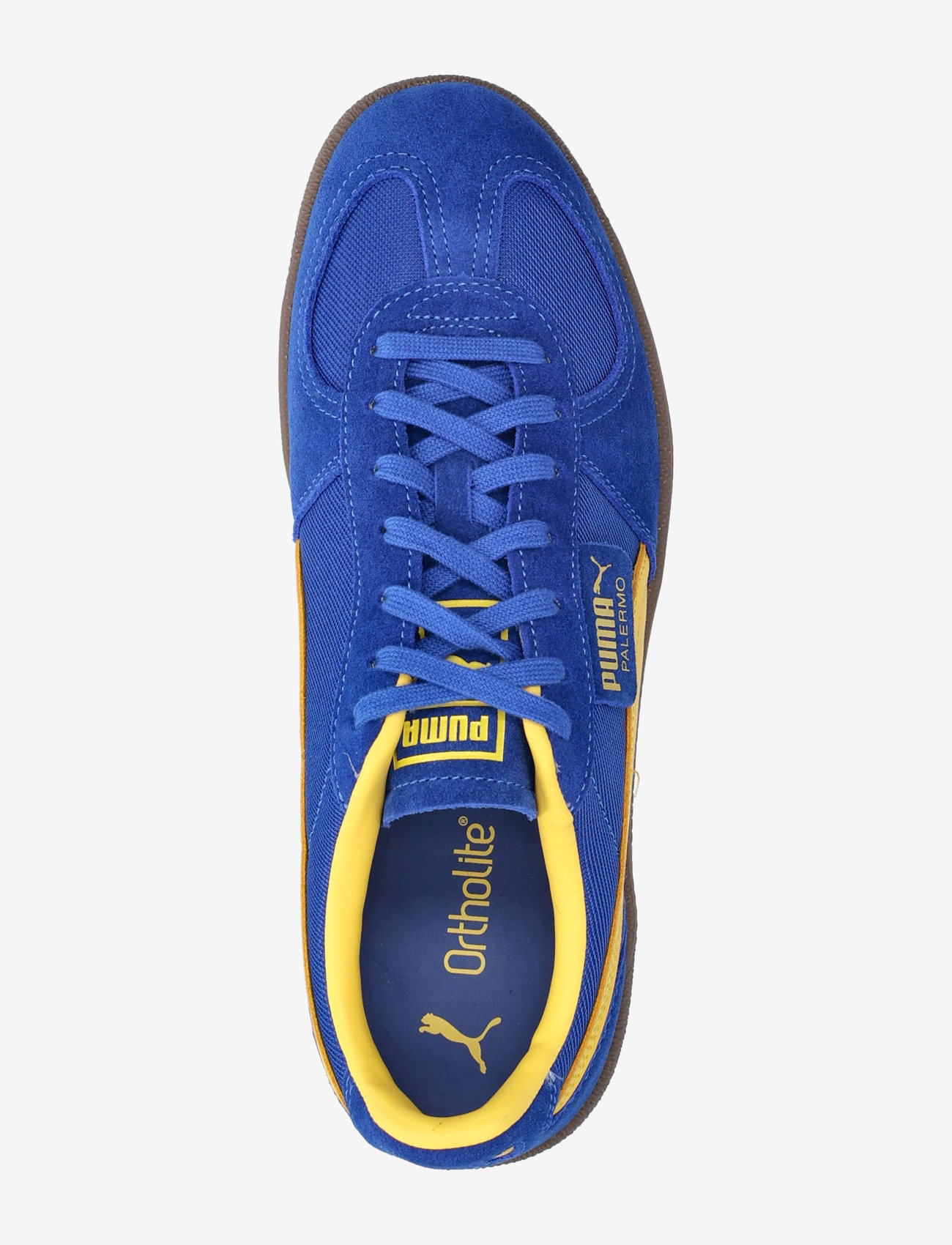 PUMA - Palermo Vintage Update - kõrge säärega tossud - vivid blue-sunny yellow - 3