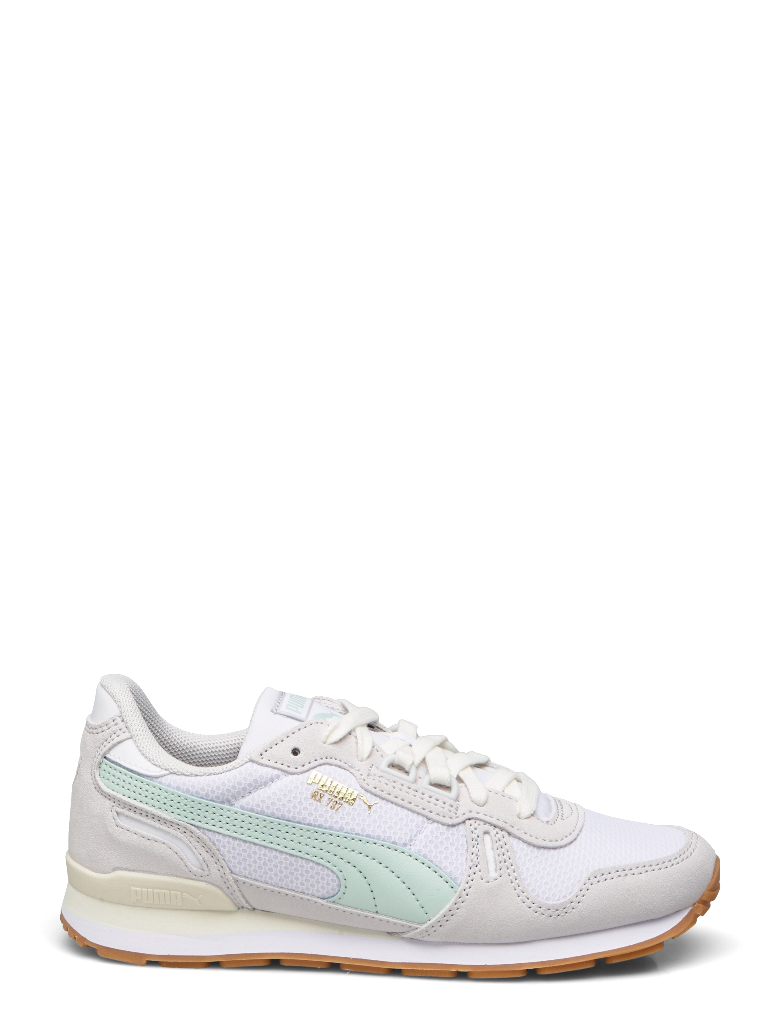 PUMA - RX 737 Mesh Wns - laisvalaikio batai - puma white-gum - 1