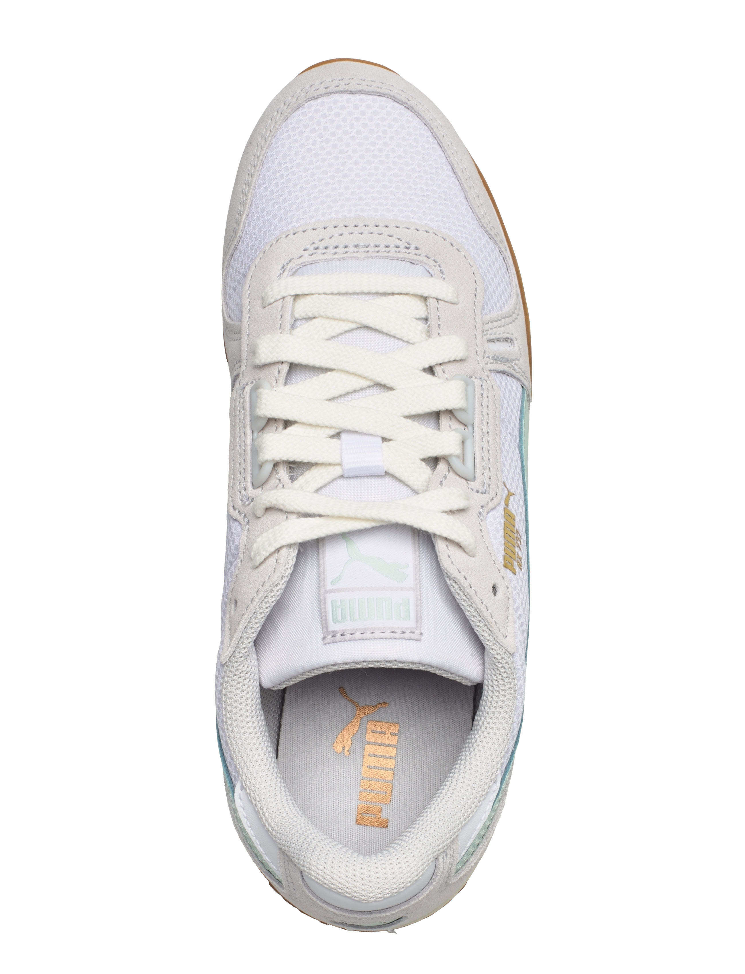 PUMA - RX 737 Mesh Wns - laisvalaikio batai - puma white-gum - 3