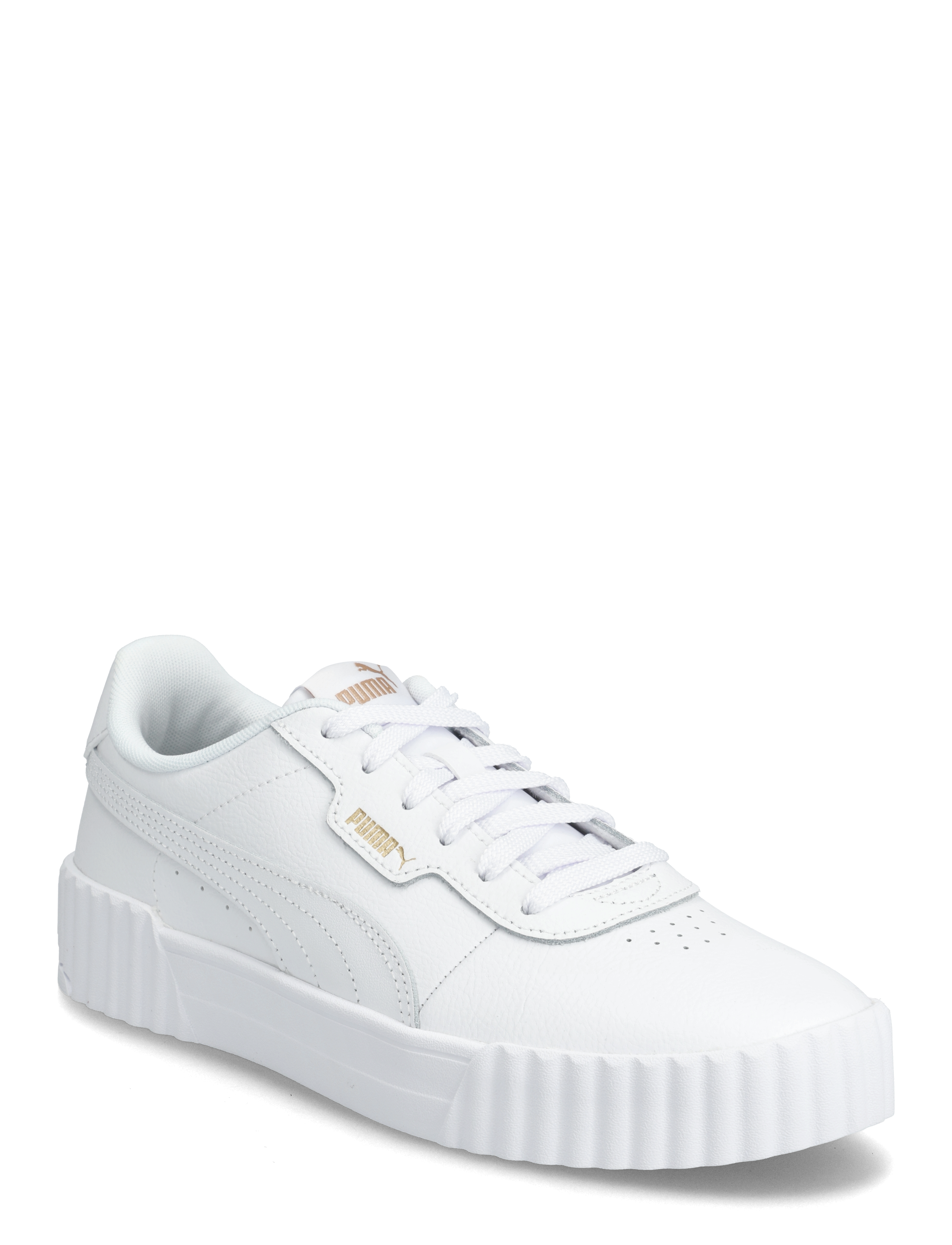 PUMA Carina 3.0 Jr - Sko - PUMA WHITE-PUMA GOLD / white