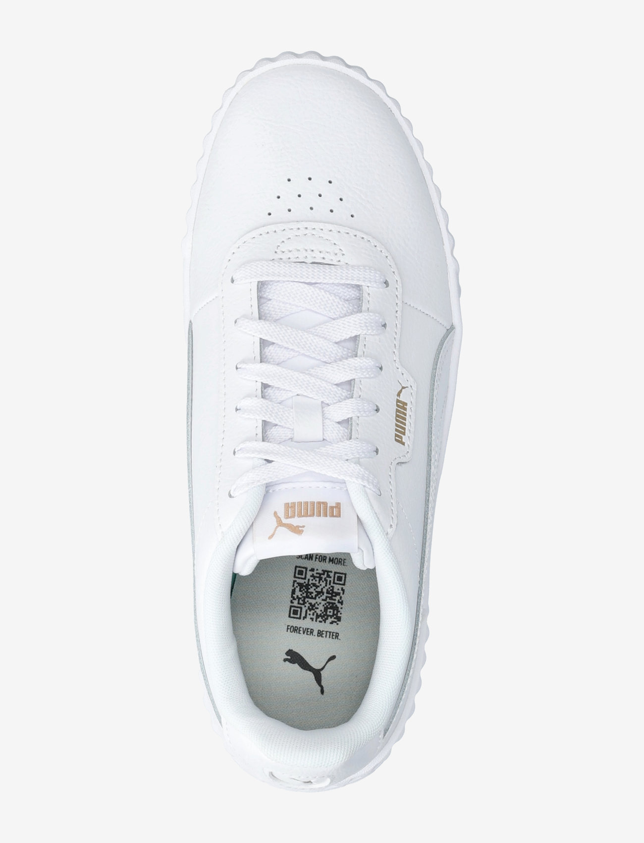 PUMA - Carina 3.0 Jr - riided - puma white-puma gold - 3