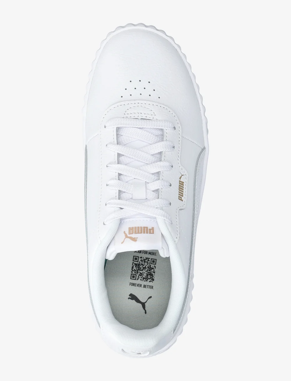 PUMA - Carina 3.0 Jr - tøj - puma white-puma gold - 3