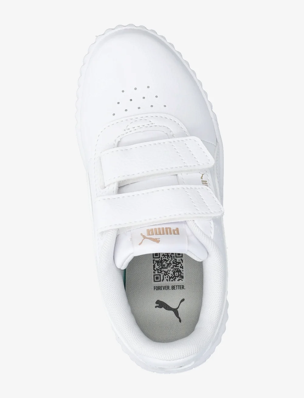 PUMA - Carina 3.0 V PS - tøj - puma white-puma gold - 3