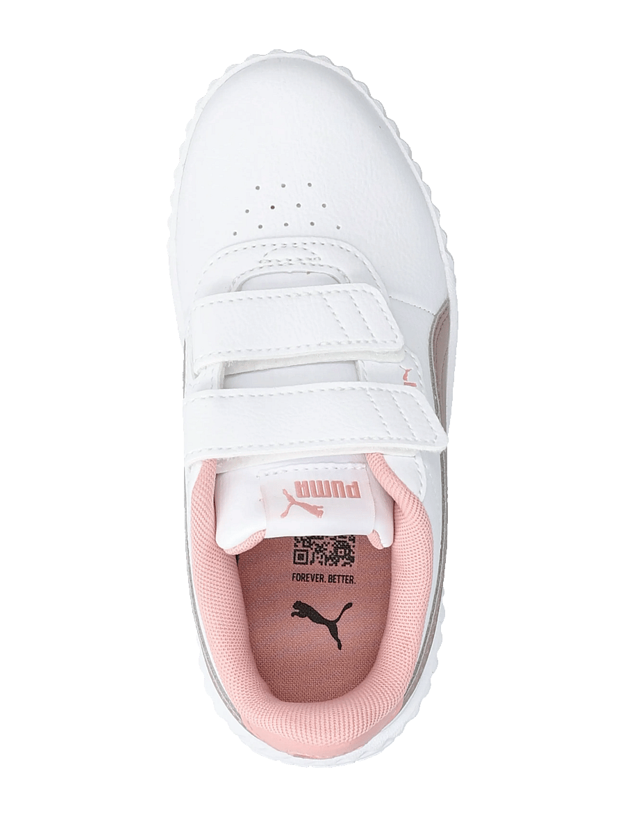 PUMA - Carina 3.0 V PS - kleidung - puma white-sandstone - 3