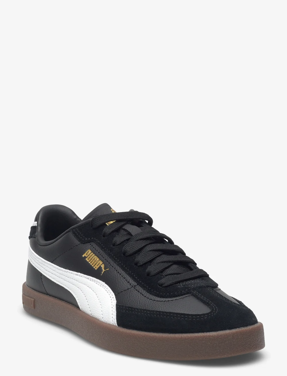 PUMA - Puma Club II Era Jr - riided - puma black-puma white - 0