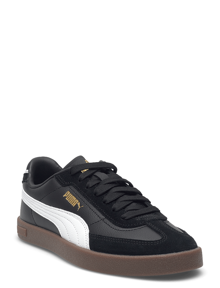 PUMA - Puma Club II Era Jr - riided - puma black-puma white - 0