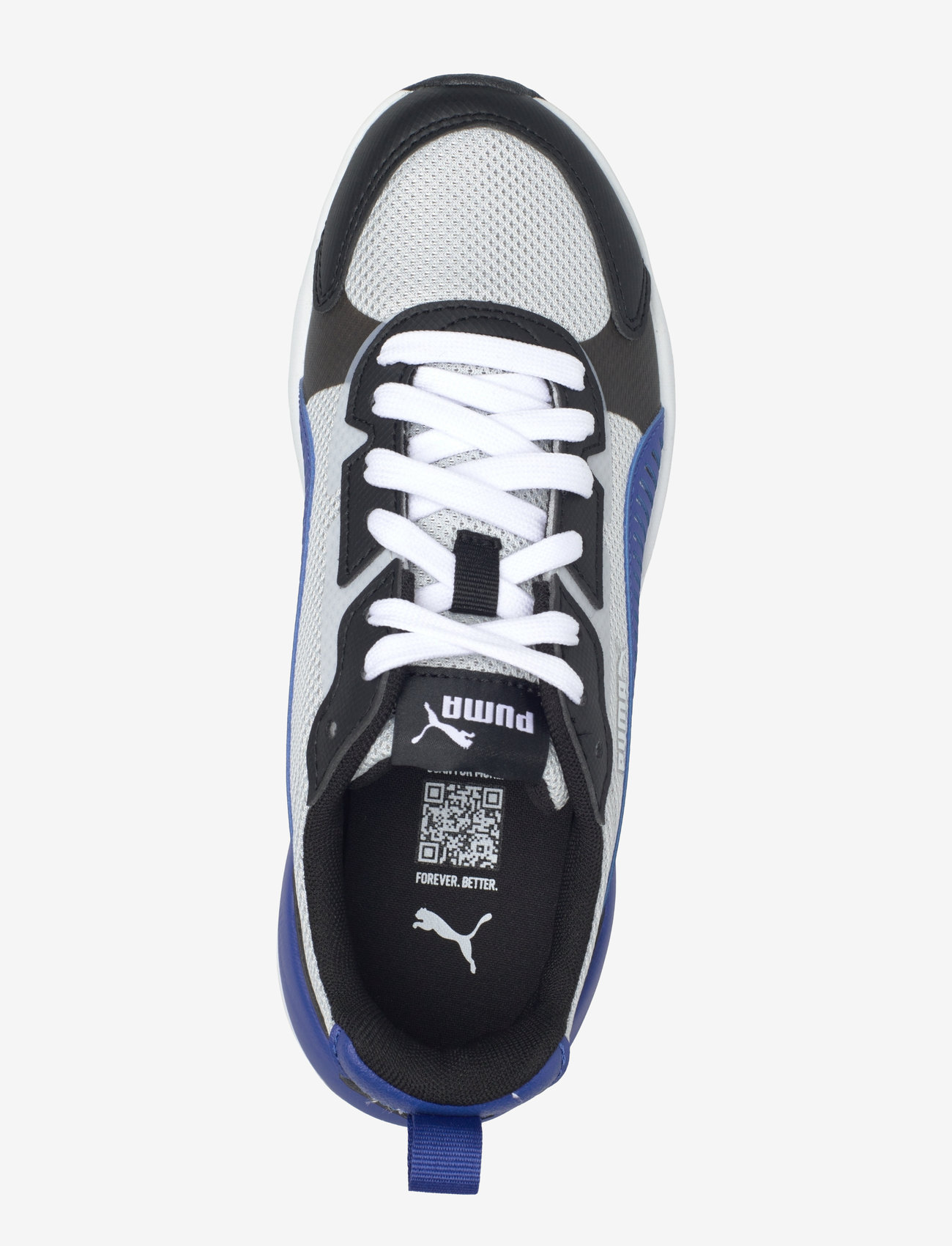 PUMA - X-Ray 3 LT Jr - kõrge säärega tossud - glacial gray-vivid blue-puma black - 3