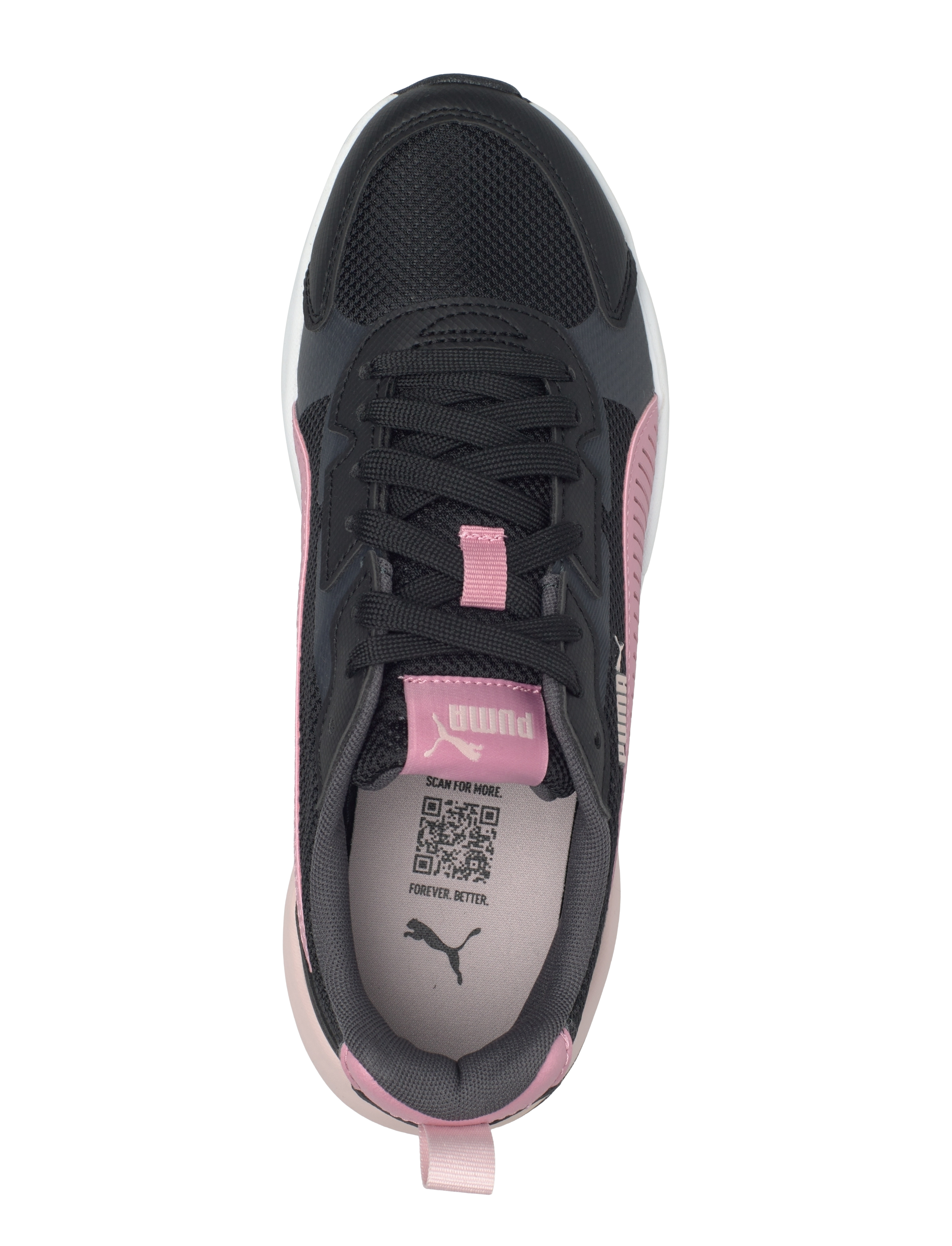 PUMA - X-Ray 3 LT Jr - puma black-poised pink-dusky gray - 3