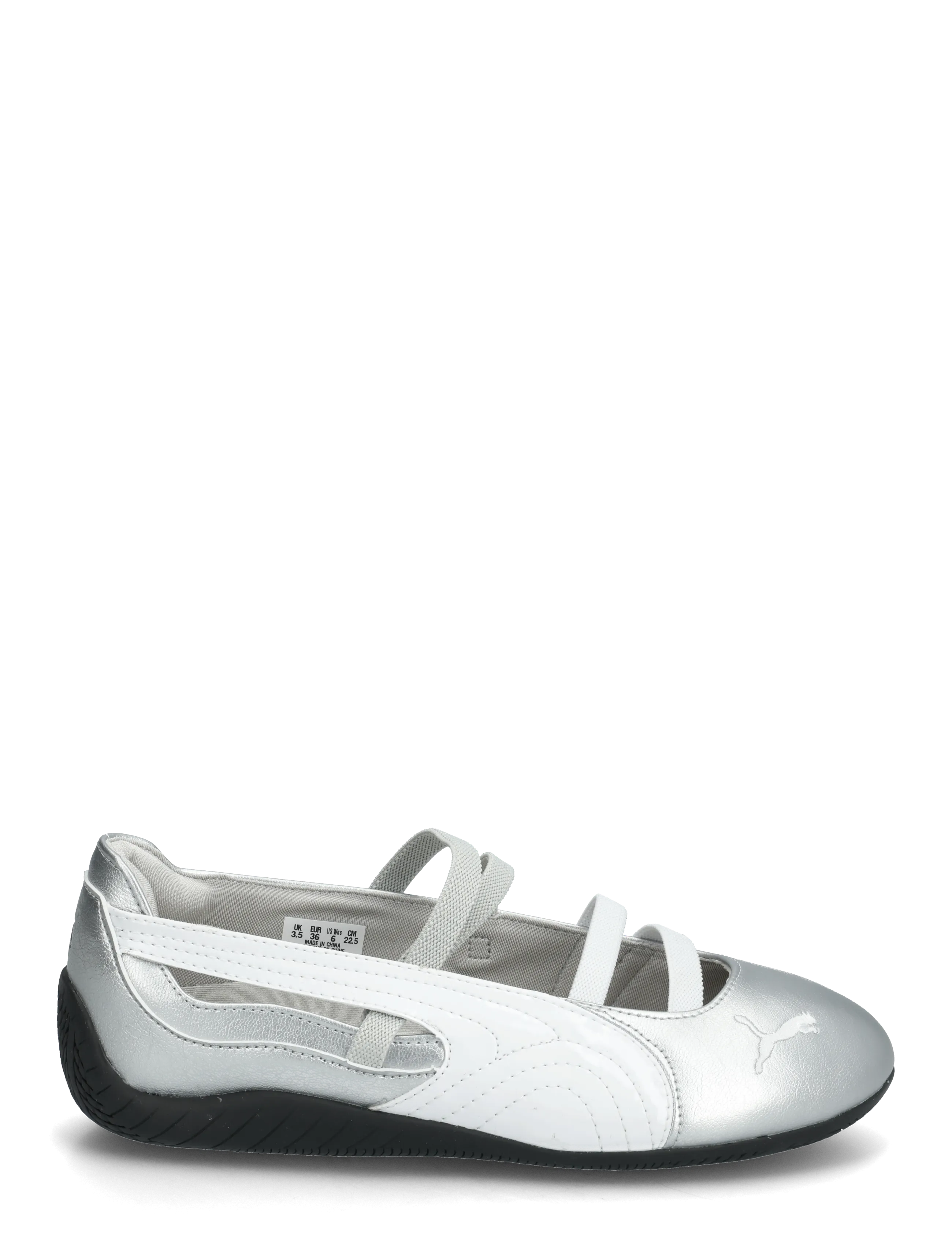 PUMA - Speedcat Ballet Metallic Wns - hversdags sandalar - puma silver-puma white - 1