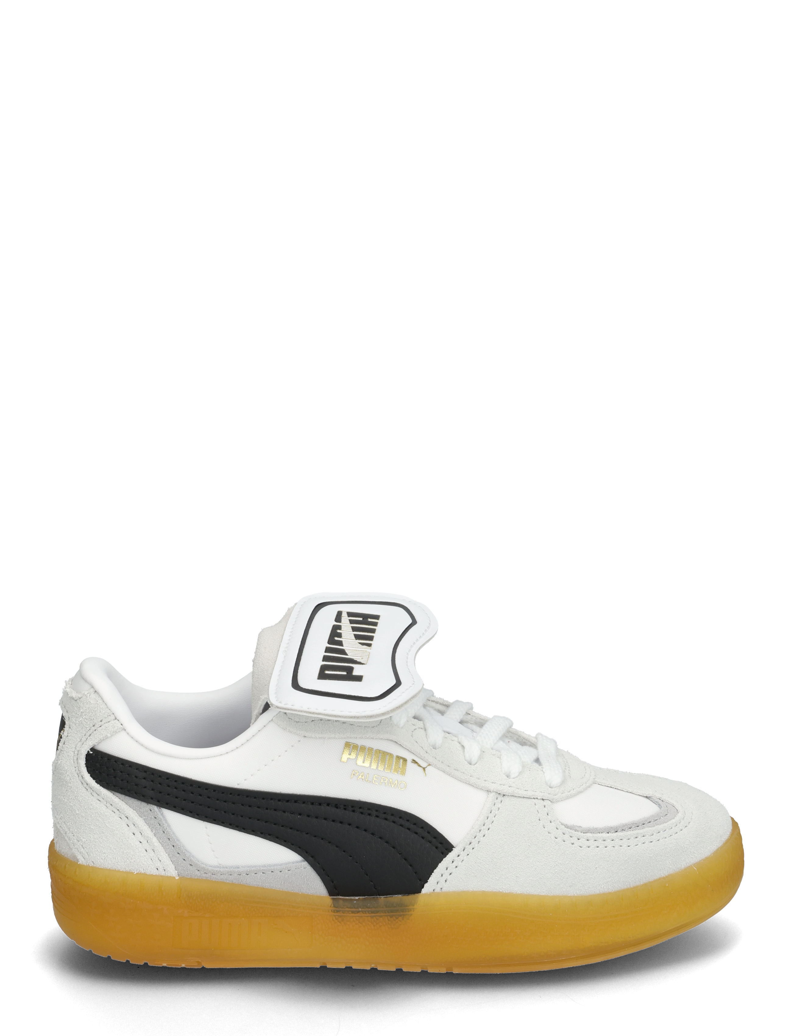 PUMA - Palermo Moda Tongue Wns - low top sneakers - feather gray-puma black - 1