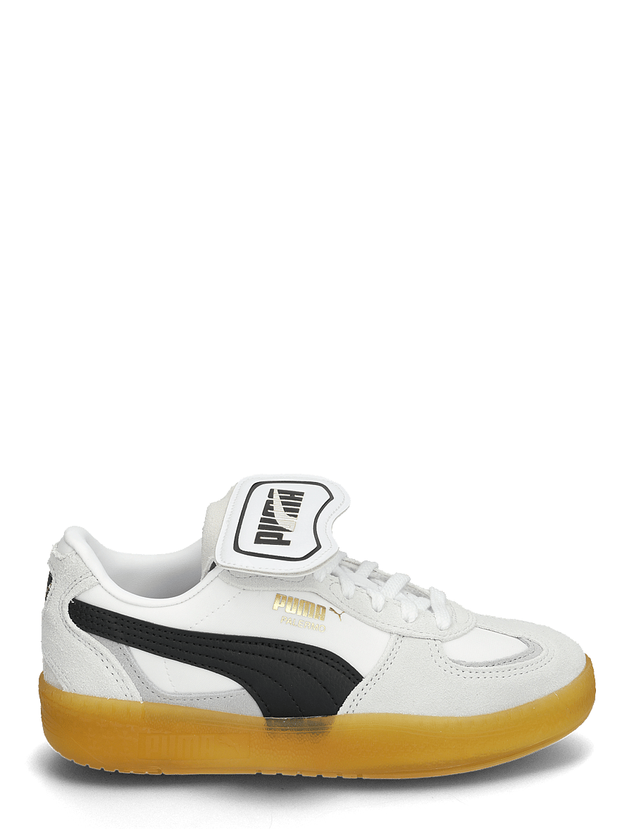 PUMA - Palermo Moda Tongue Wns - matalavartiset tennarit - feather gray-puma black - 1