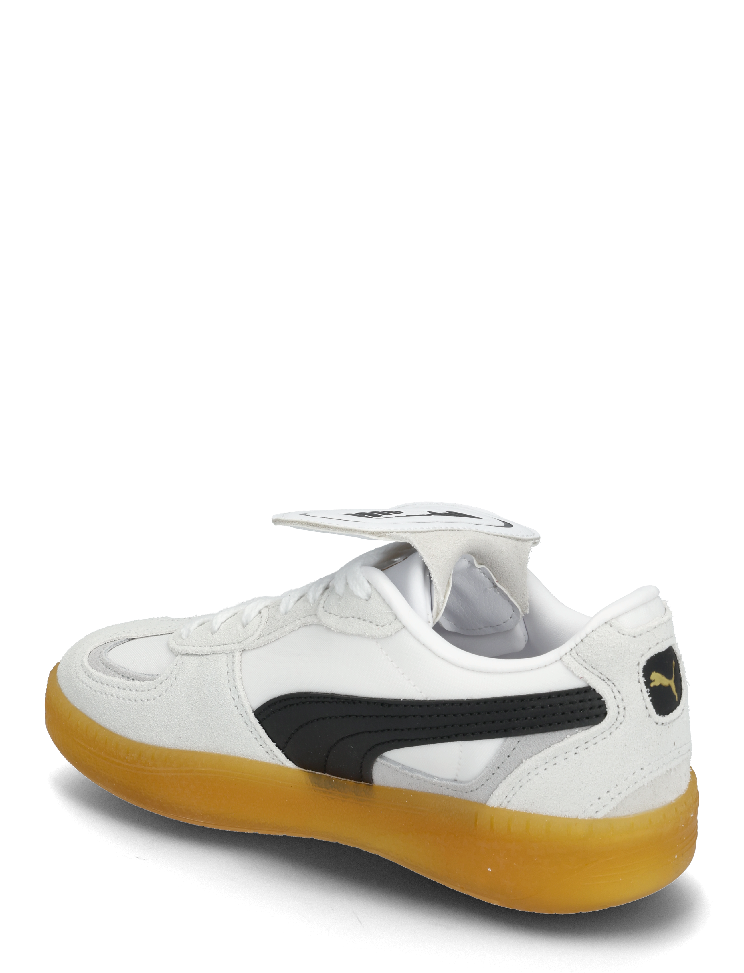 PUMA - Palermo Moda Tongue Wns - low top sneakers - feather gray-puma black - 2