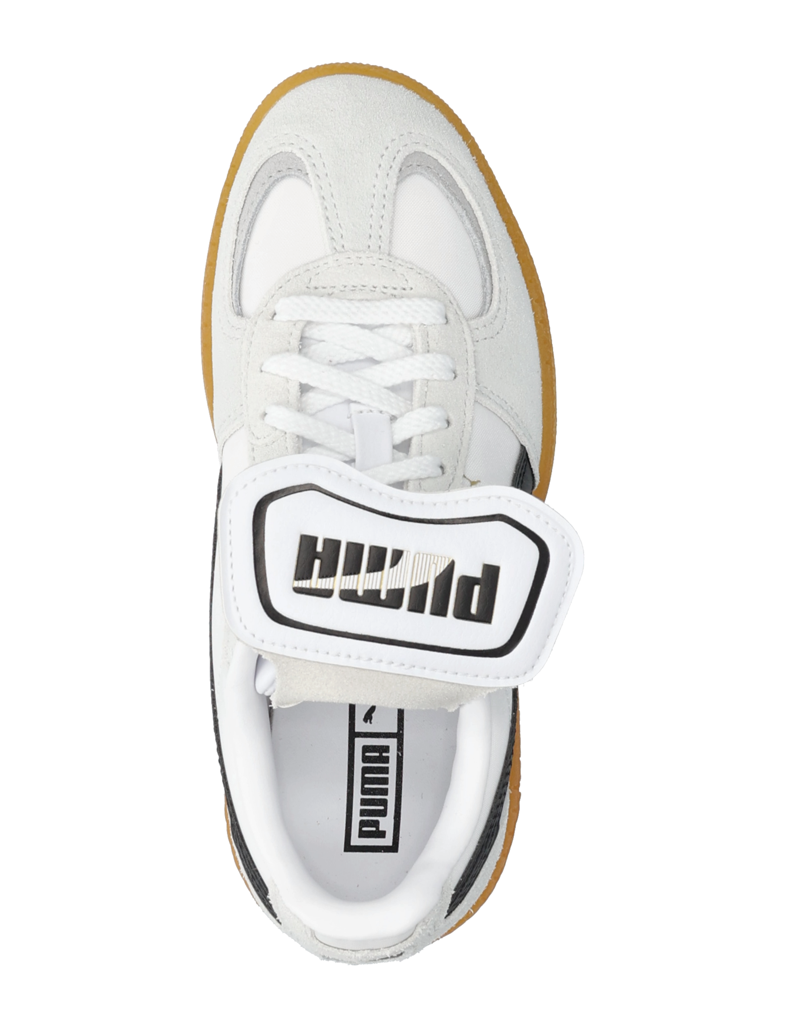 PUMA - Palermo Moda Tongue Wns - low top sneakers - feather gray-puma black - 3