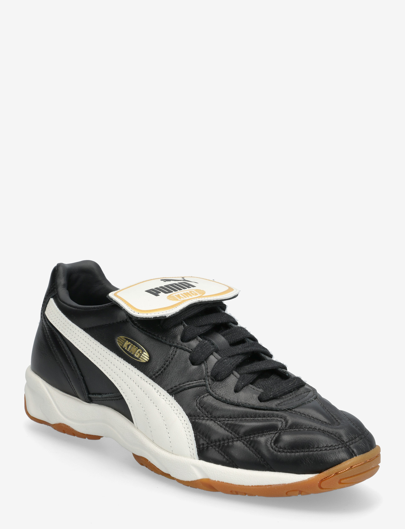 PUMA - King Indoor - lave sneakers - puma black-warm white - 0