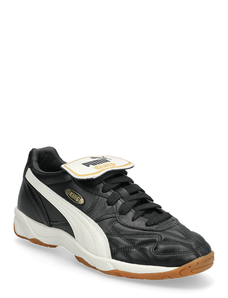 PUMA - King Indoor - lave sneakers - puma black-warm white - 0