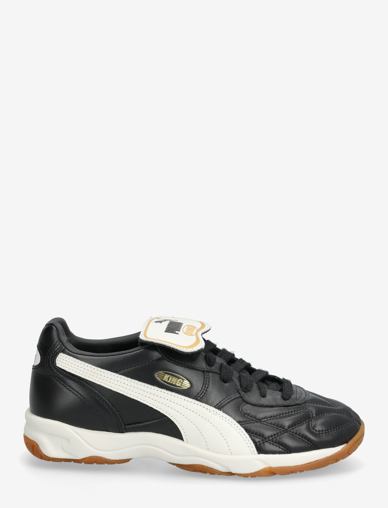 PUMA - King Indoor - lave sneakers - puma black-warm white - 1