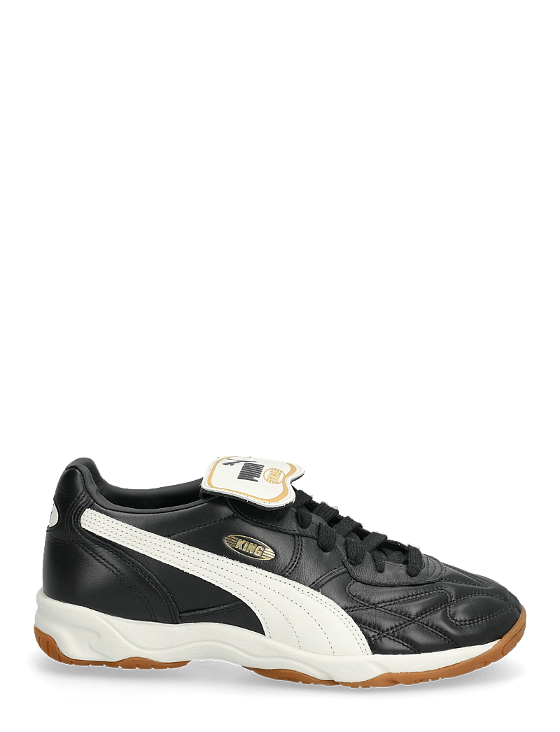 PUMA - King Indoor - lave sneakers - puma black-warm white - 1