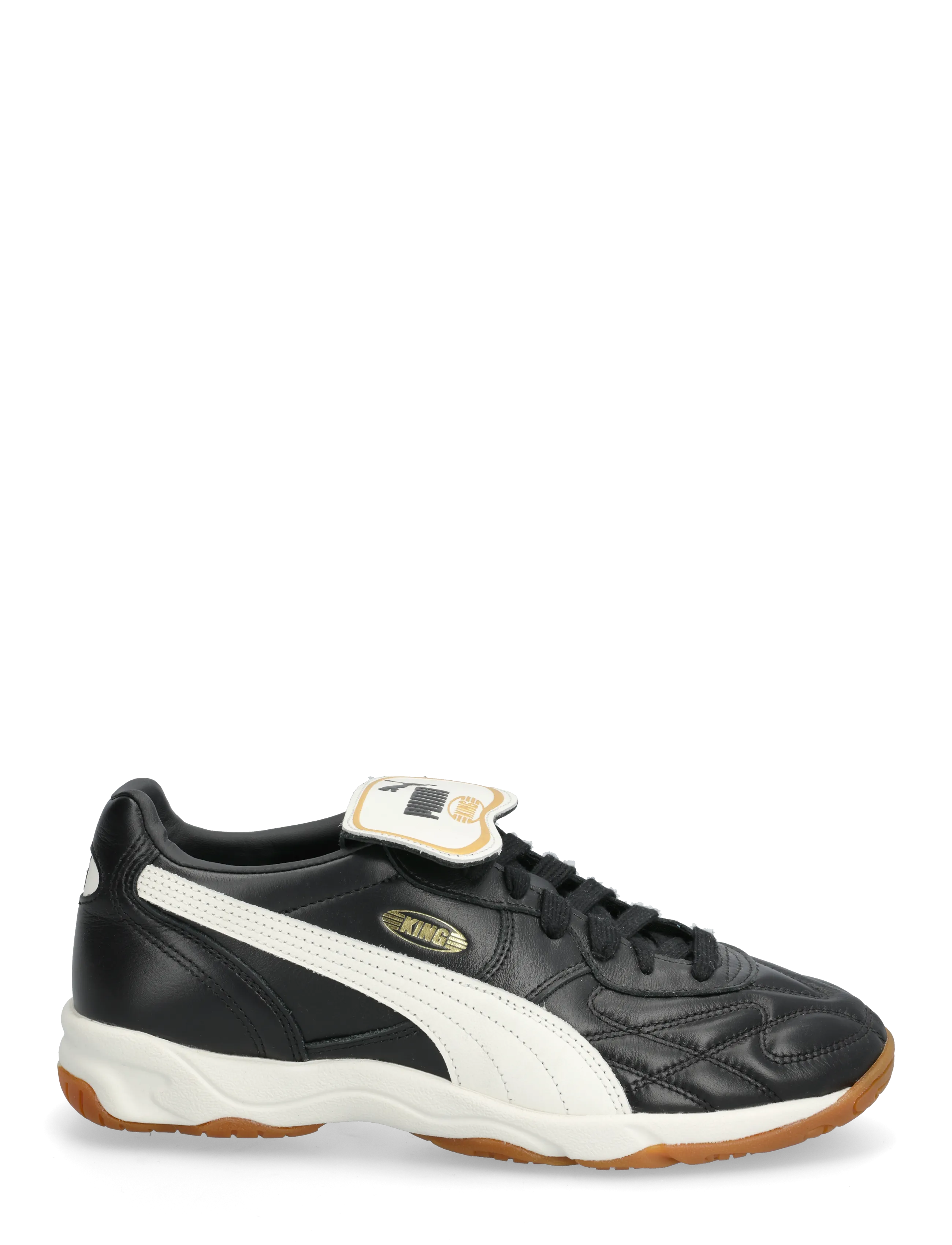 PUMA - King Indoor - lave sneakers - puma black-warm white - 1